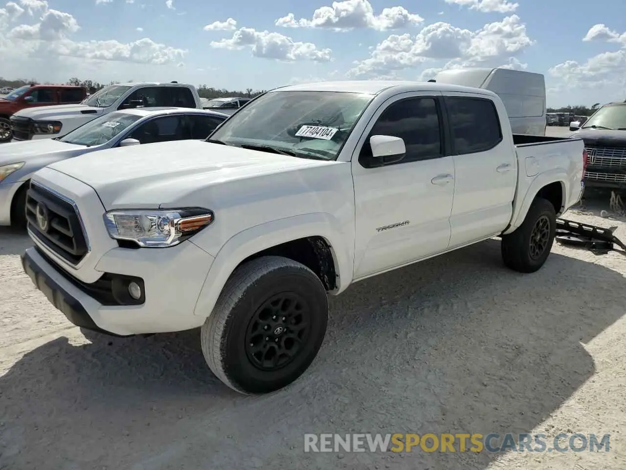 1 fotografías del automóvil dañado 3TMAZ5CNXNM189467 TOYOTA TACOMA 2022