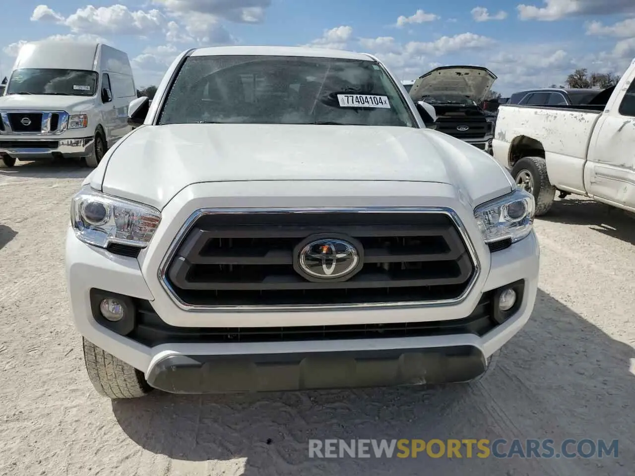 5 fotografías del automóvil dañado 3TMAZ5CNXNM189467 TOYOTA TACOMA 2022