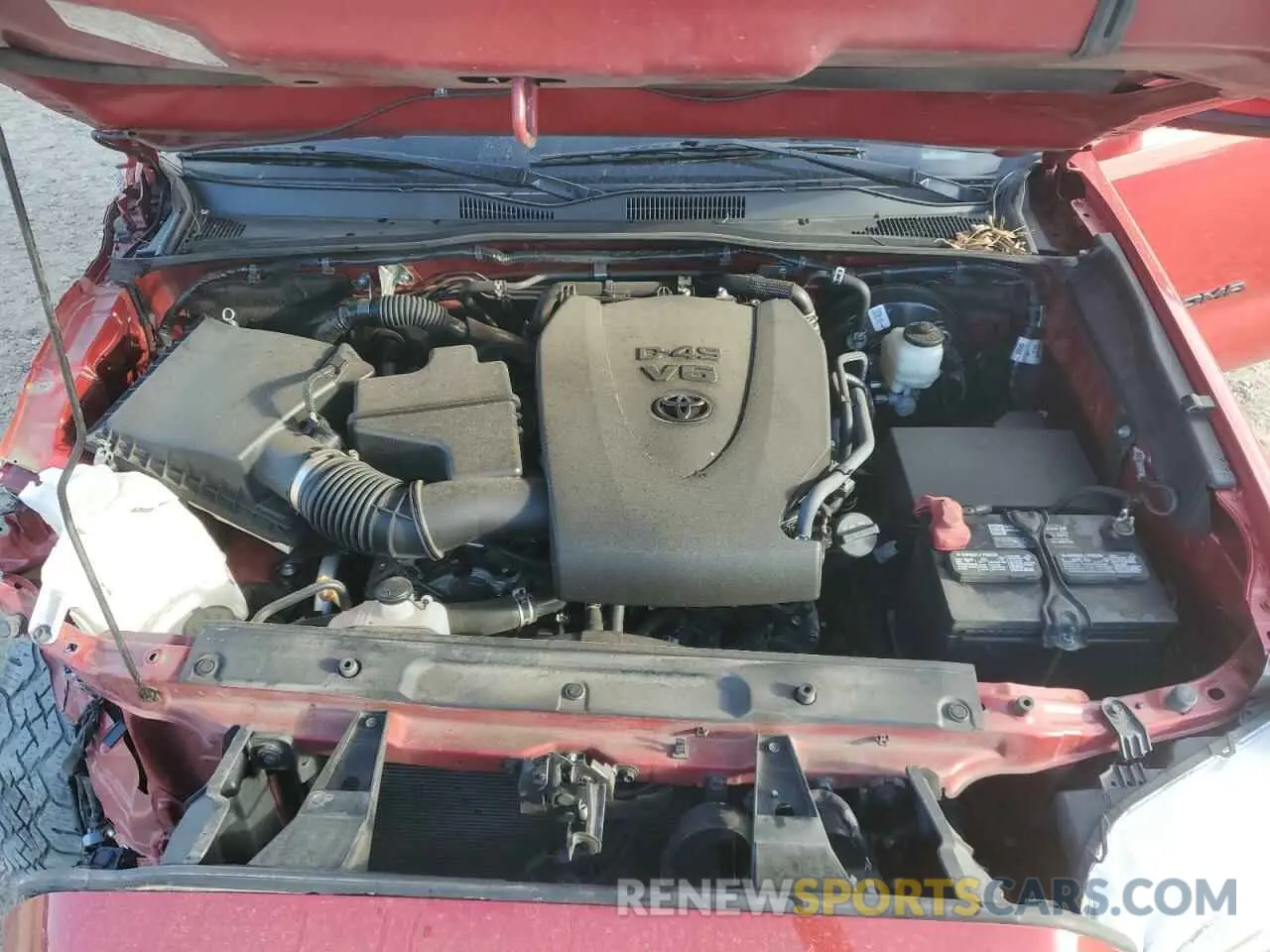 13 fotografías del automóvil dañado 3TMAZ5CNXNM191722 TOYOTA TACOMA 2022