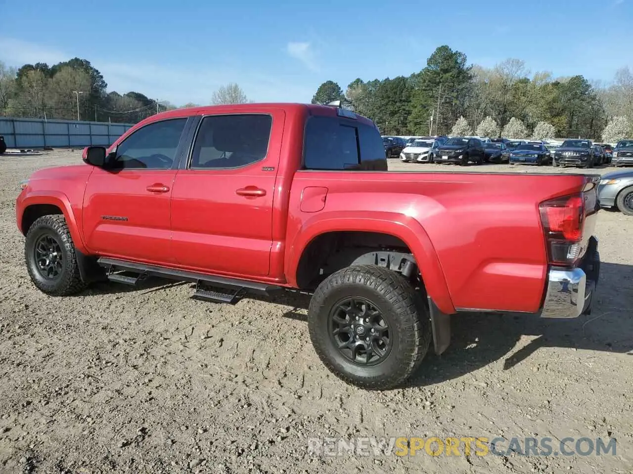 2 fotografías del automóvil dañado 3TMAZ5CNXNM191722 TOYOTA TACOMA 2022