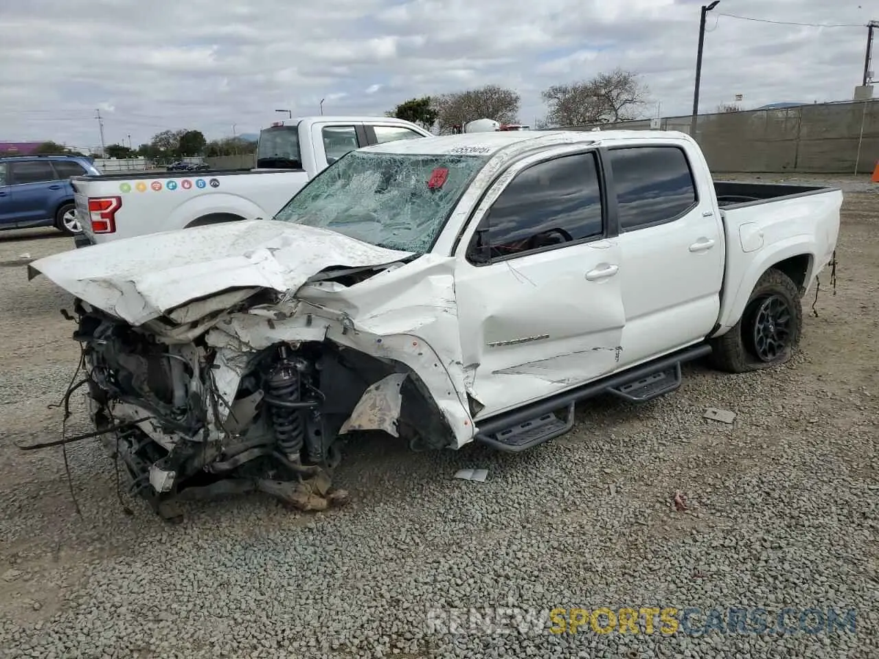 1 fotografías del automóvil dañado 3TMAZ5CNXNM192174 TOYOTA TACOMA 2022