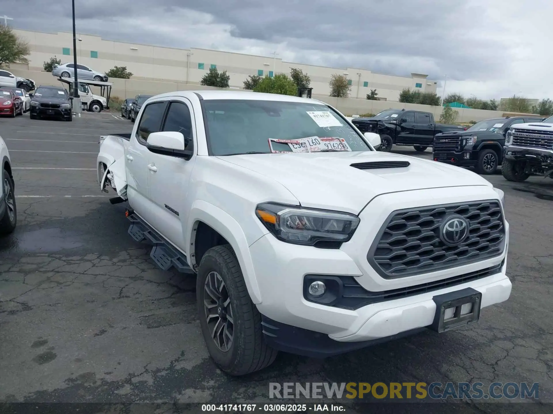 1 fotografías del automóvil dañado 3TMBZ5DN1NM034485 TOYOTA TACOMA 2022