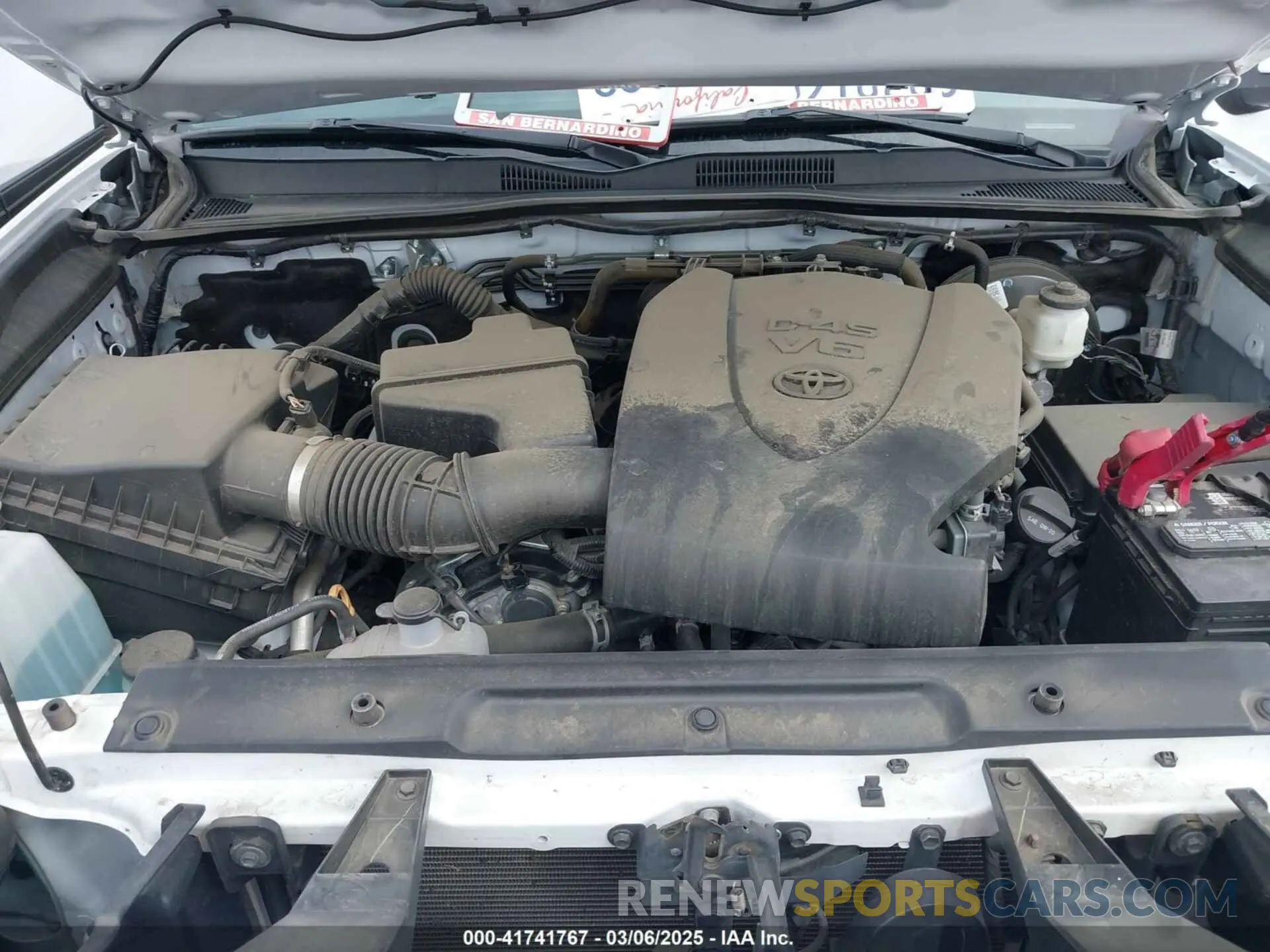 10 fotografías del automóvil dañado 3TMBZ5DN1NM034485 TOYOTA TACOMA 2022
