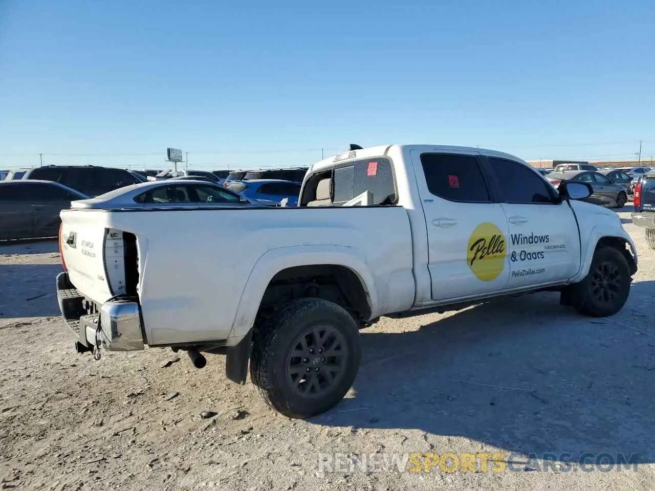 3 fotografías del automóvil dañado 3TMBZ5DN2NM037282 TOYOTA TACOMA 2022