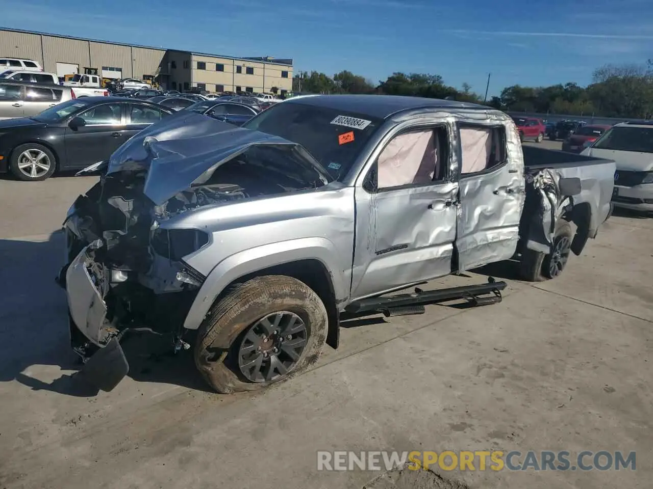 1 fotografías del automóvil dañado 3TMBZ5DN2NM037508 TOYOTA TACOMA 2022