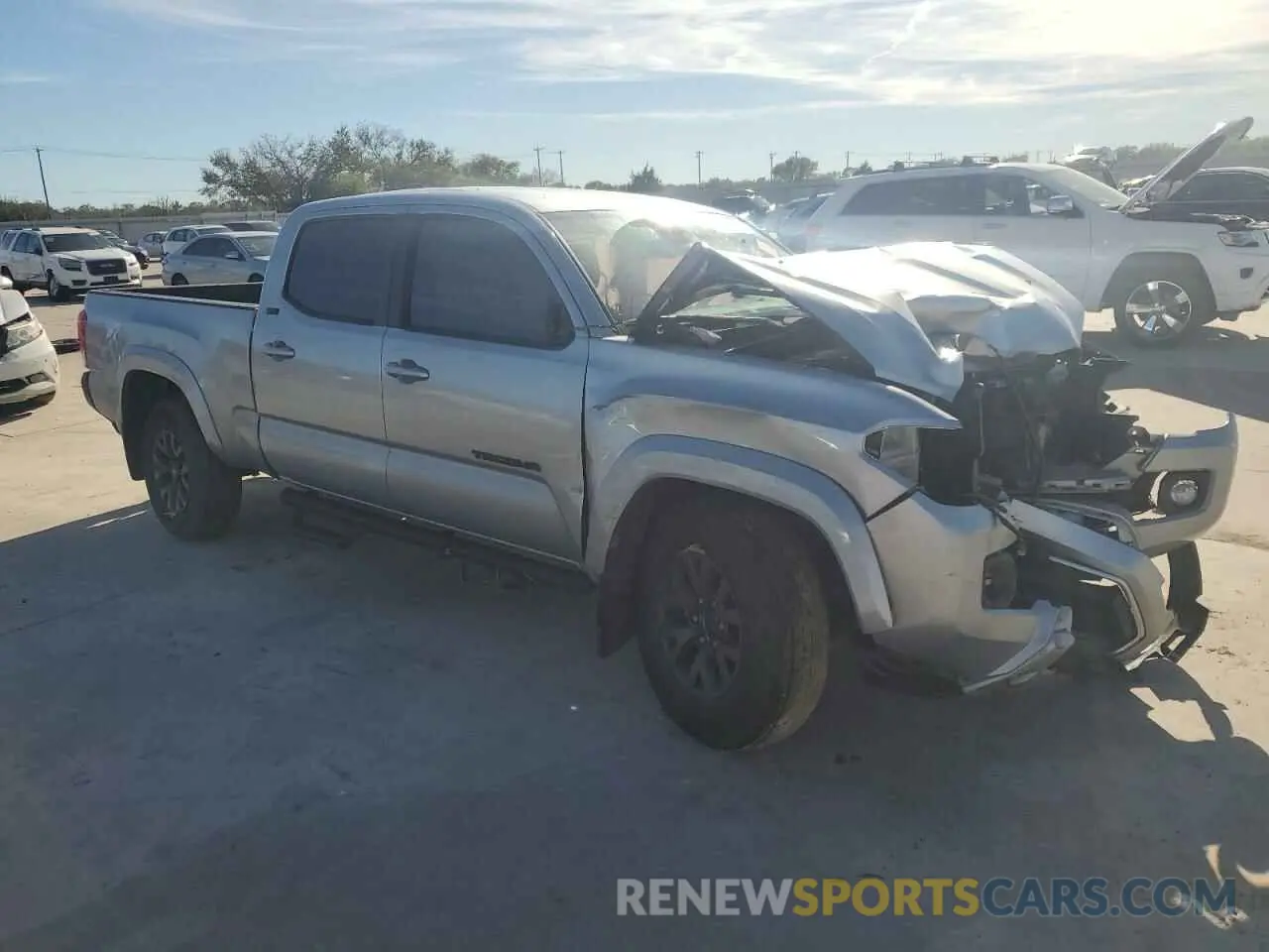 4 fotografías del automóvil dañado 3TMBZ5DN2NM037508 TOYOTA TACOMA 2022