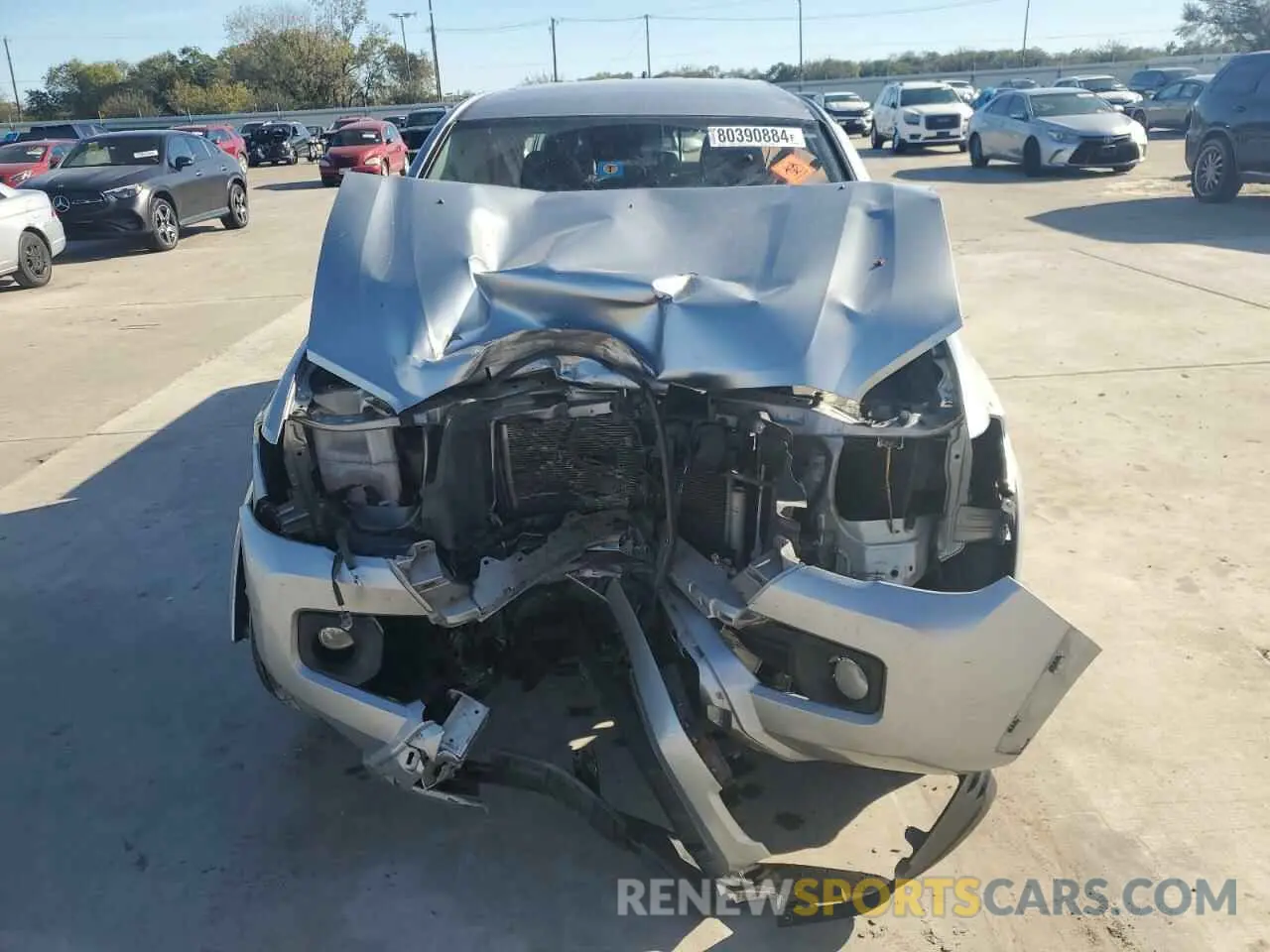 5 fotografías del automóvil dañado 3TMBZ5DN2NM037508 TOYOTA TACOMA 2022