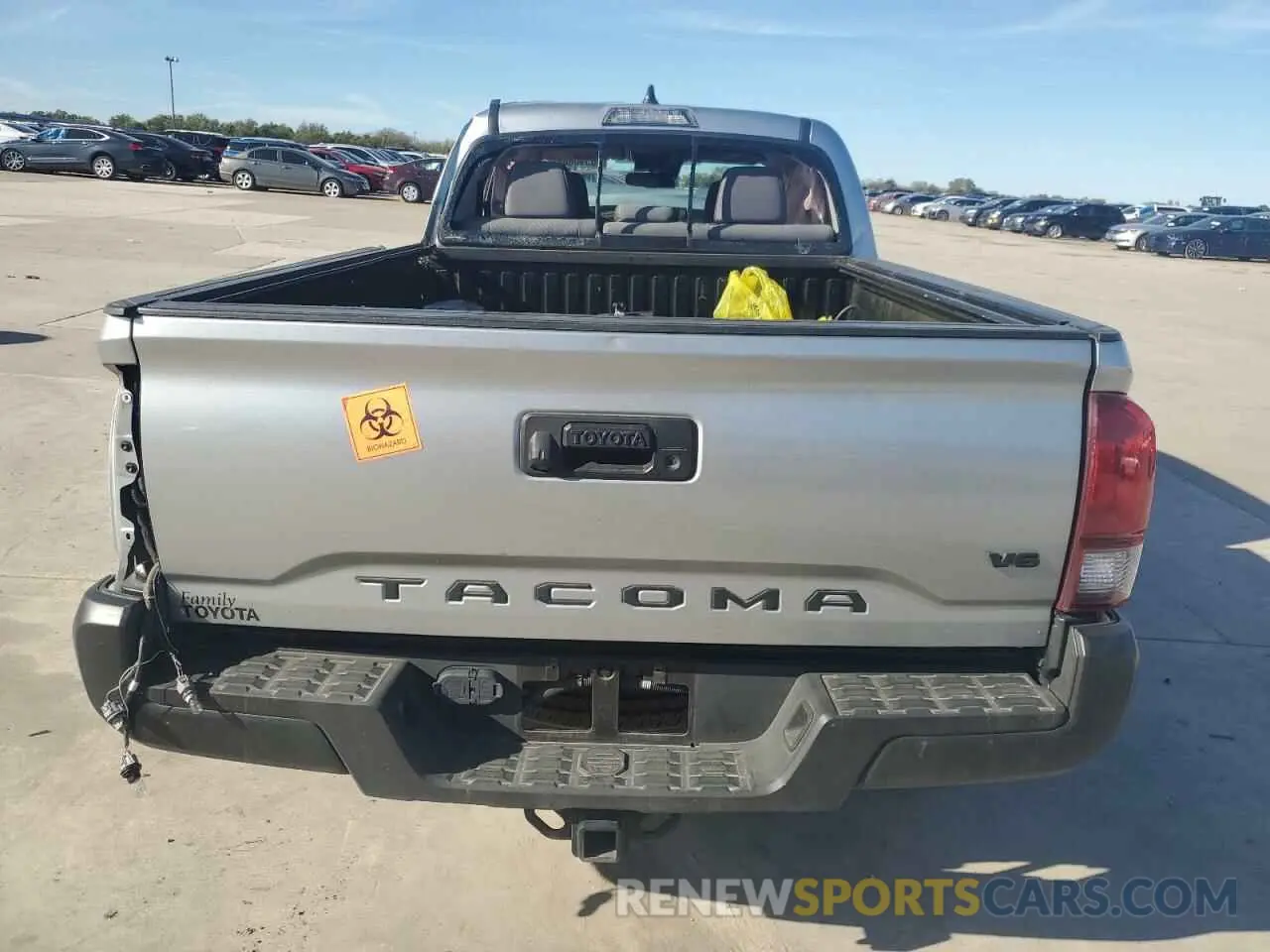 6 fotografías del automóvil dañado 3TMBZ5DN2NM037508 TOYOTA TACOMA 2022