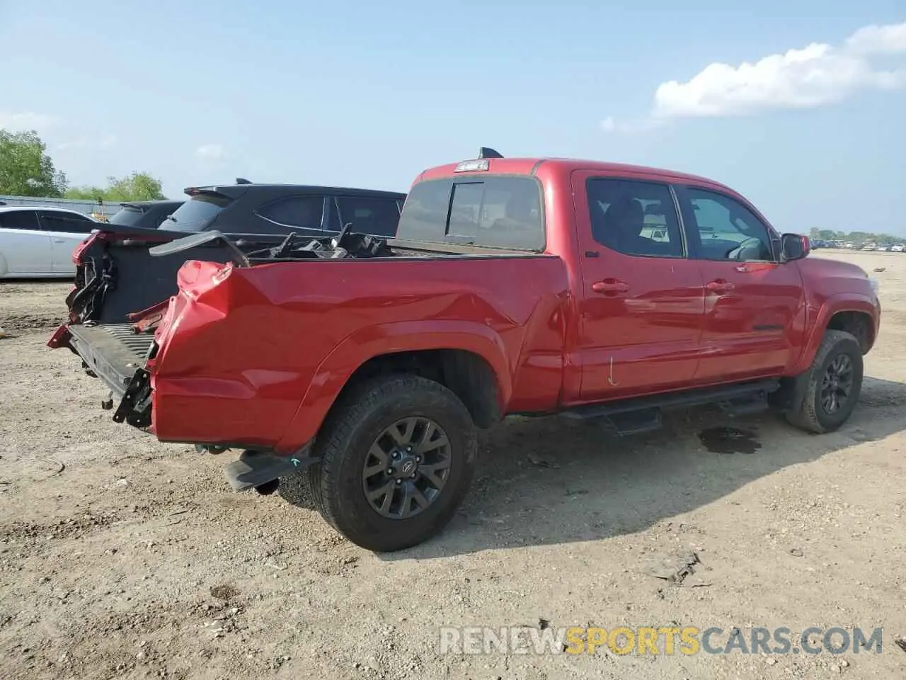 3 fotografías del automóvil dañado 3TMBZ5DN6NM033025 TOYOTA TACOMA 2022