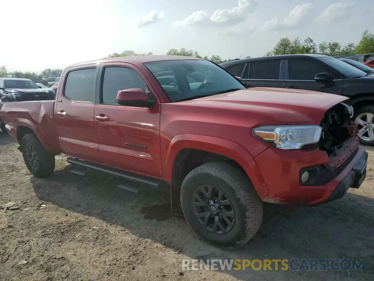 4 fotografías del automóvil dañado 3TMBZ5DN6NM033025 TOYOTA TACOMA 2022