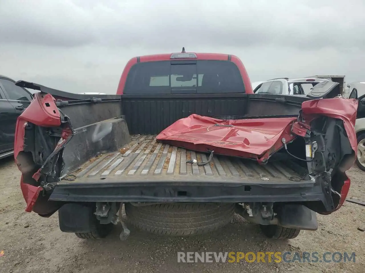 6 fotografías del automóvil dañado 3TMBZ5DN6NM033025 TOYOTA TACOMA 2022