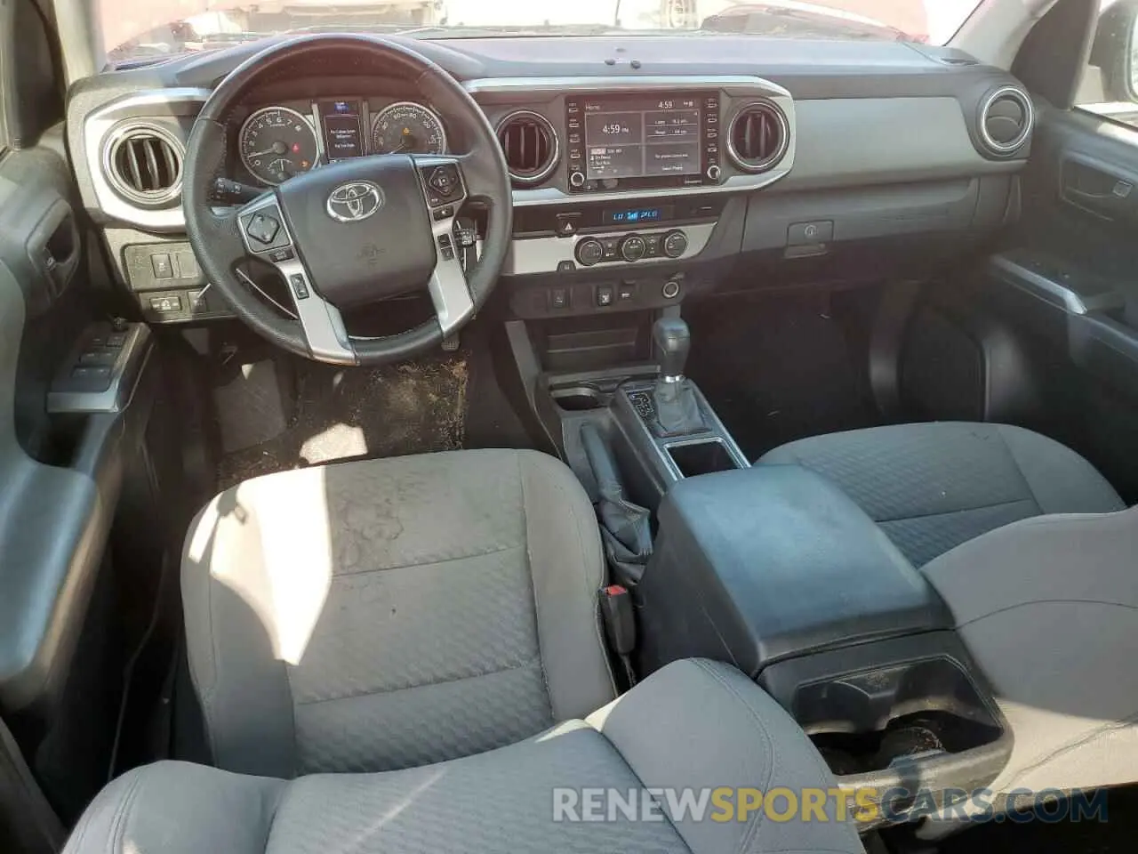 8 fotografías del automóvil dañado 3TMBZ5DN6NM033025 TOYOTA TACOMA 2022