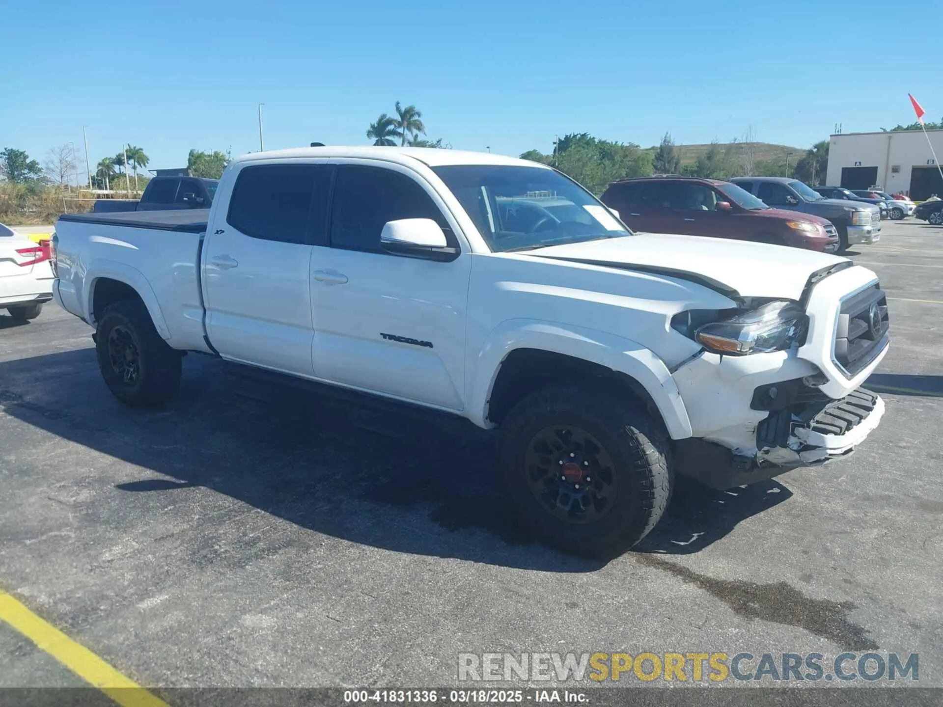 1 fotografías del automóvil dañado 3TMBZ5DN6NM037317 TOYOTA TACOMA 2022
