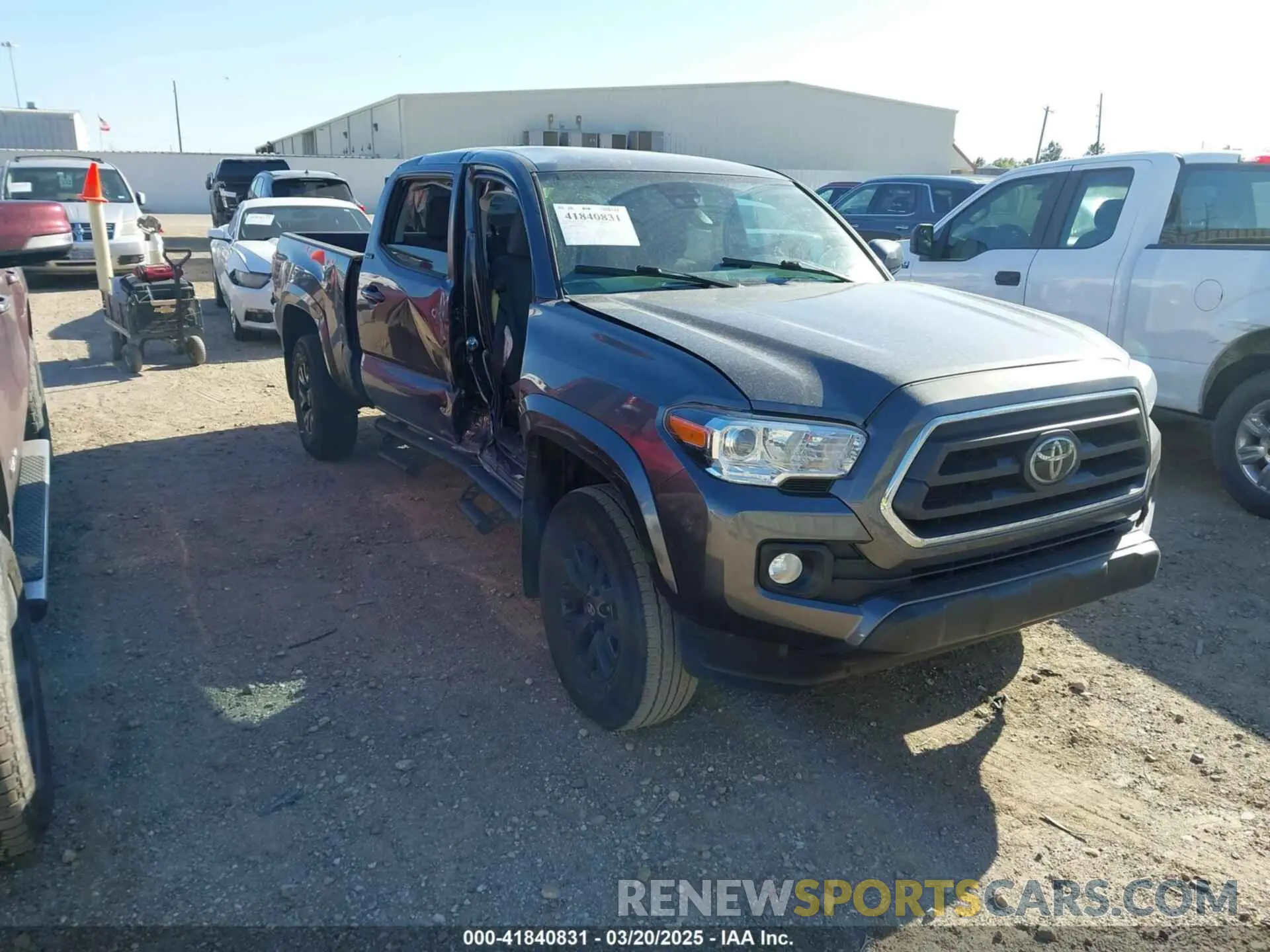 1 fotografías del automóvil dañado 3TMBZ5DN9NM036954 TOYOTA TACOMA 2022