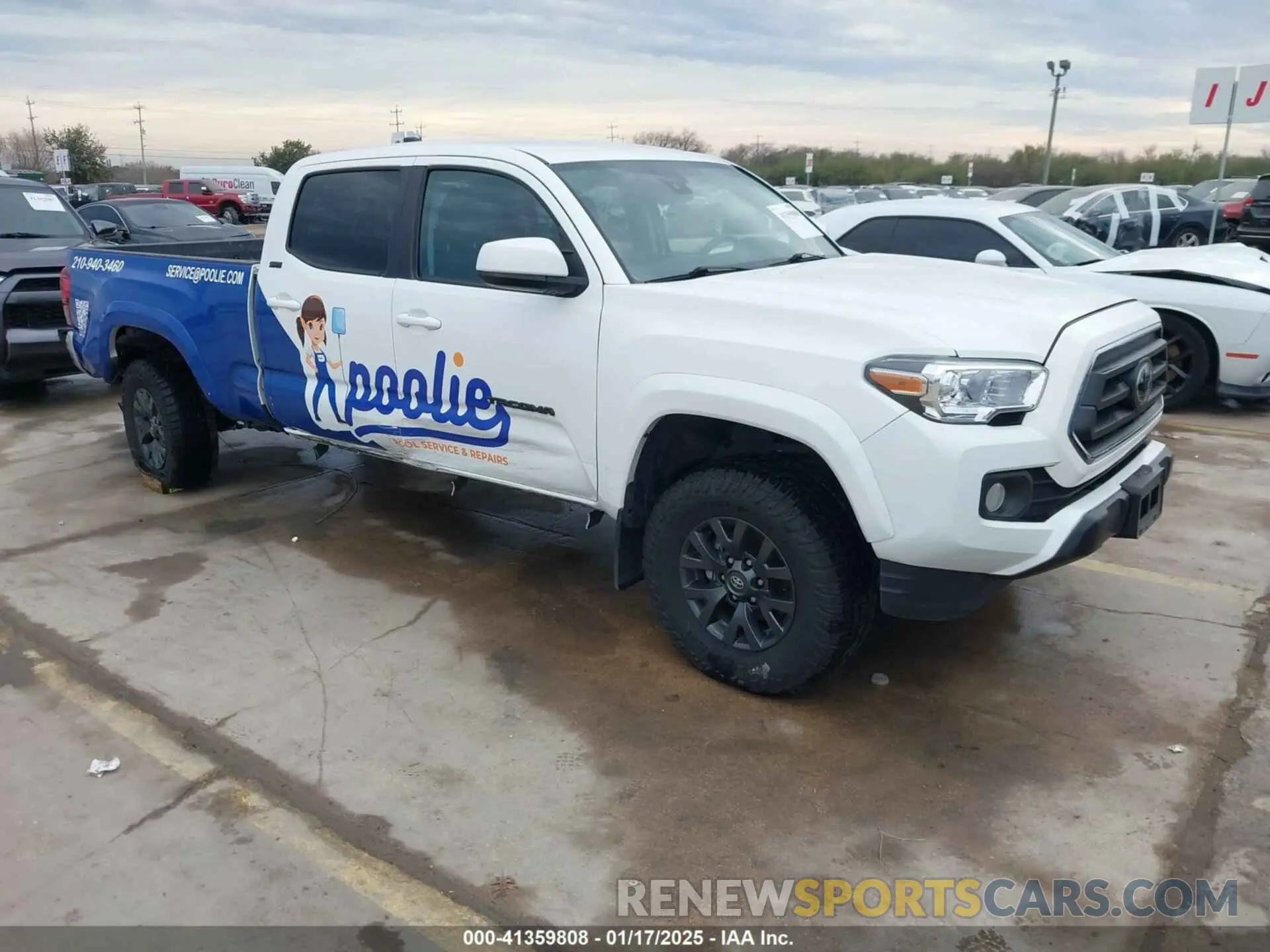 1 fotografías del automóvil dañado 3TMBZ5DN9NM037070 TOYOTA TACOMA 2022