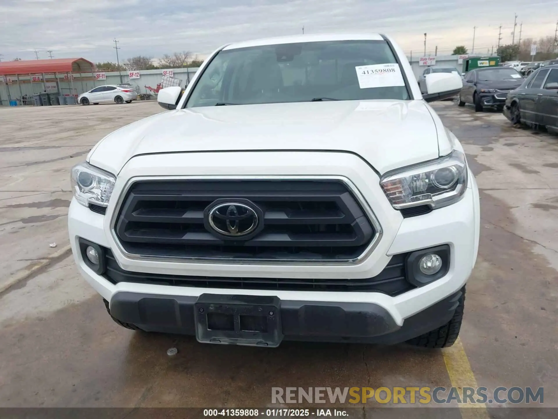 13 fotografías del automóvil dañado 3TMBZ5DN9NM037070 TOYOTA TACOMA 2022