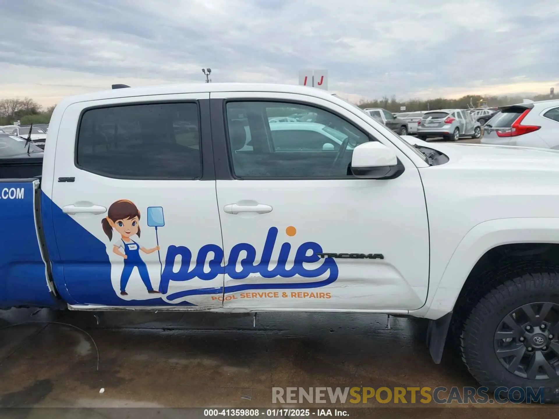 14 fotografías del automóvil dañado 3TMBZ5DN9NM037070 TOYOTA TACOMA 2022