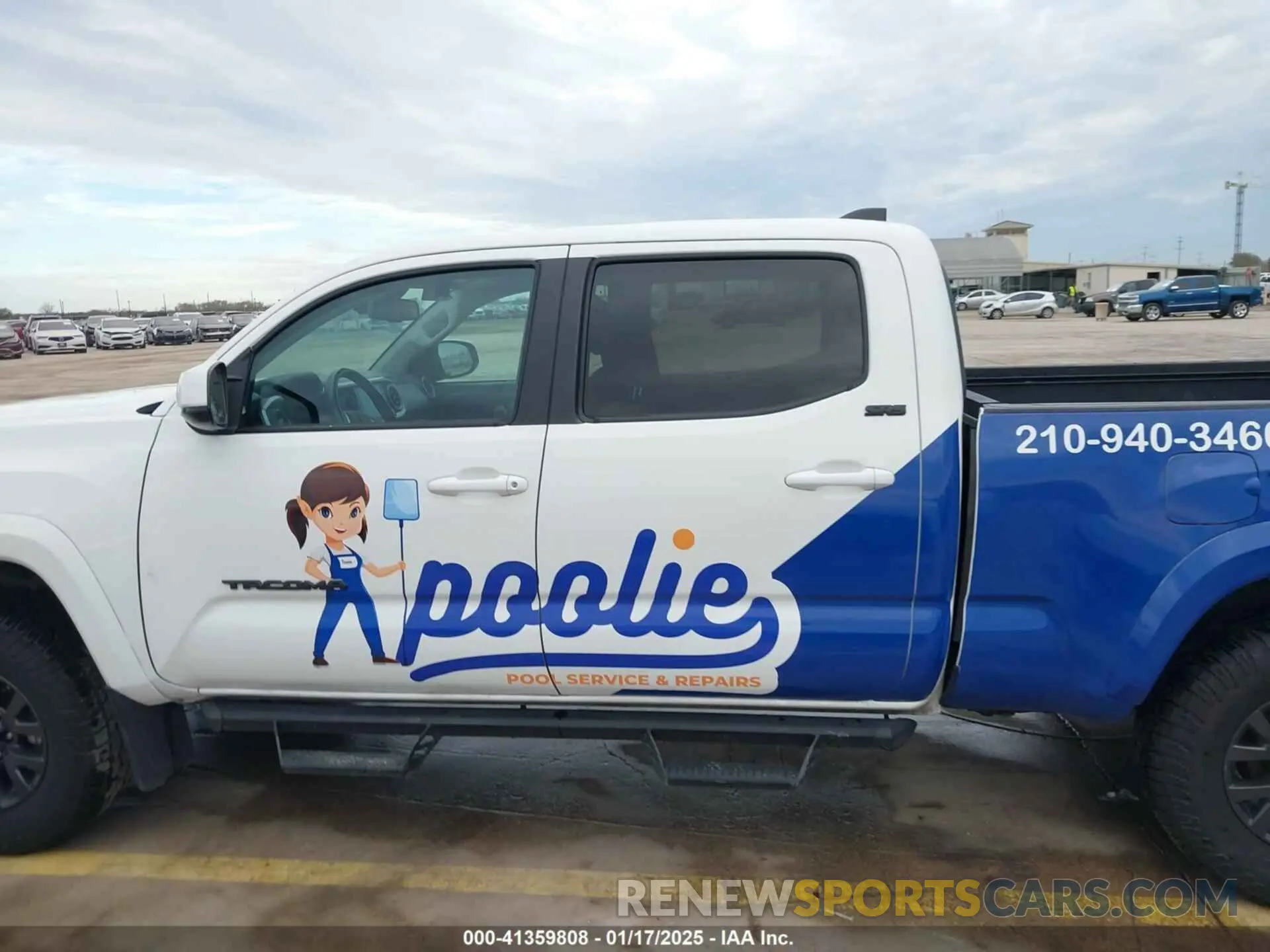 15 fotografías del automóvil dañado 3TMBZ5DN9NM037070 TOYOTA TACOMA 2022