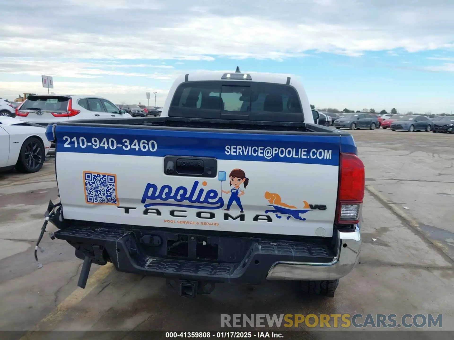 17 fotografías del automóvil dañado 3TMBZ5DN9NM037070 TOYOTA TACOMA 2022