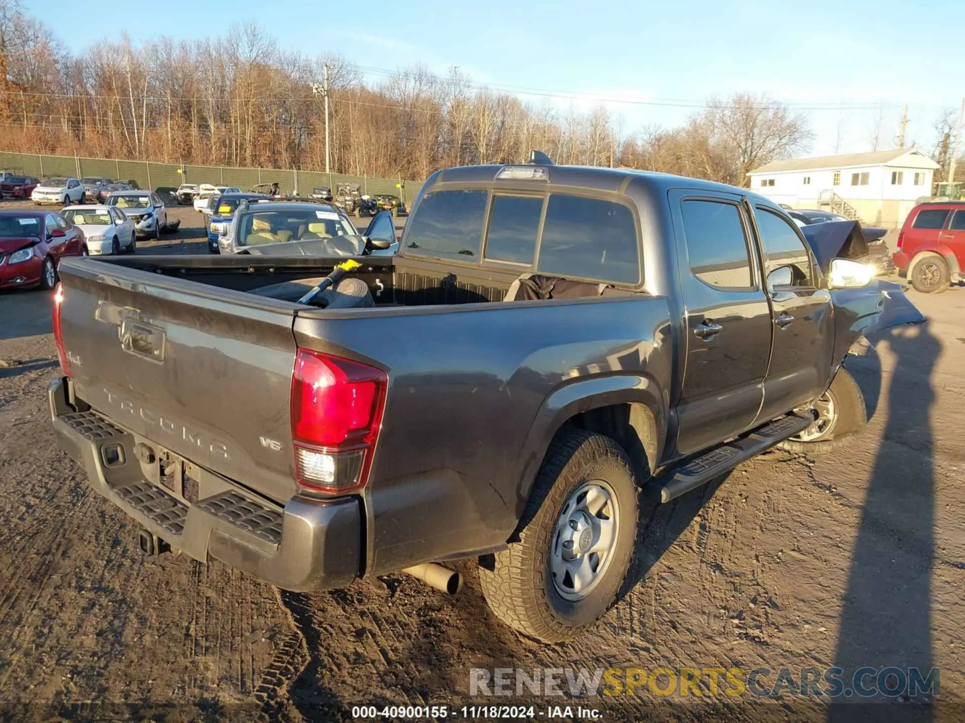 4 fotografías del automóvil dañado 3TMCZ5AN0NM466624 TOYOTA TACOMA 2022