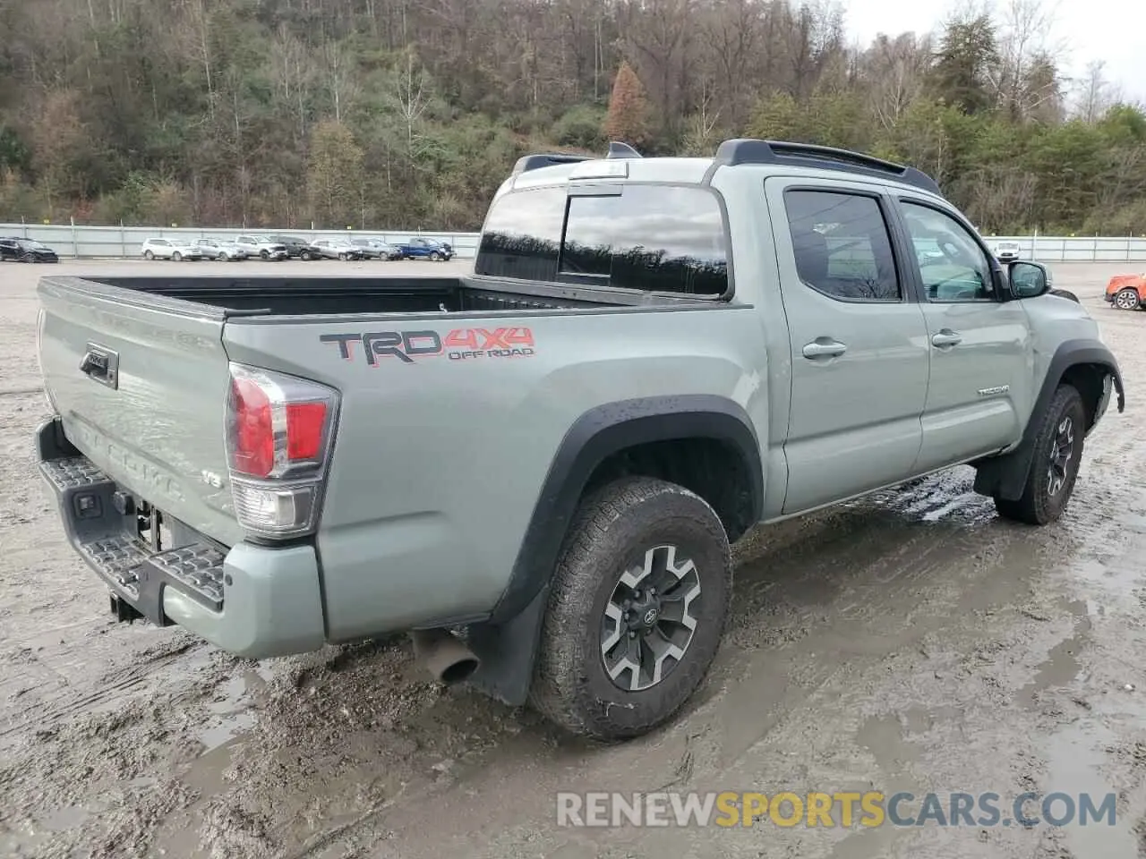 3 fotografías del automóvil dañado 3TMCZ5AN0NM483844 TOYOTA TACOMA 2022