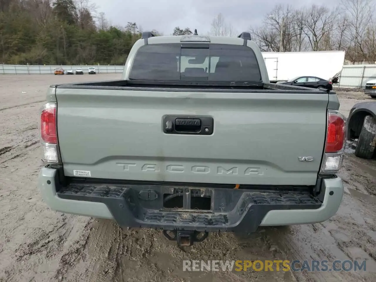 6 fotografías del automóvil dañado 3TMCZ5AN0NM483844 TOYOTA TACOMA 2022