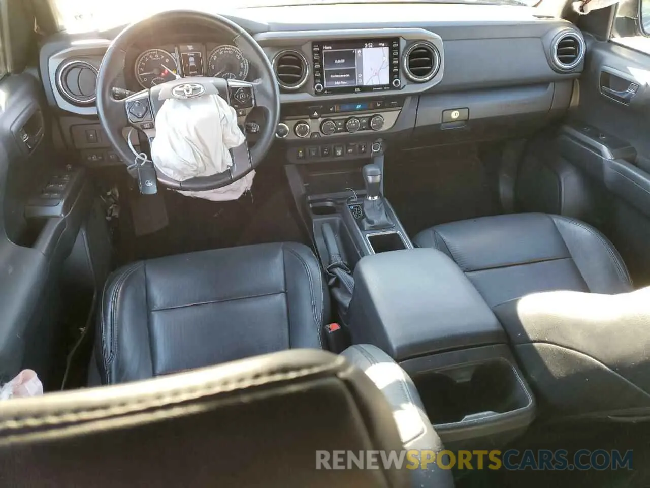 8 fotografías del automóvil dañado 3TMCZ5AN0NM483844 TOYOTA TACOMA 2022