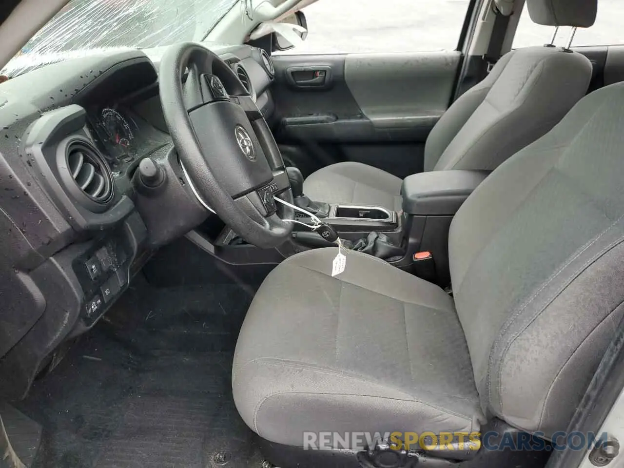 7 fotografías del automóvil dañado 3TMCZ5AN0NM516373 TOYOTA TACOMA 2022