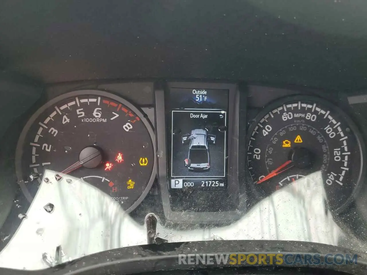 9 fotografías del automóvil dañado 3TMCZ5AN0NM516373 TOYOTA TACOMA 2022
