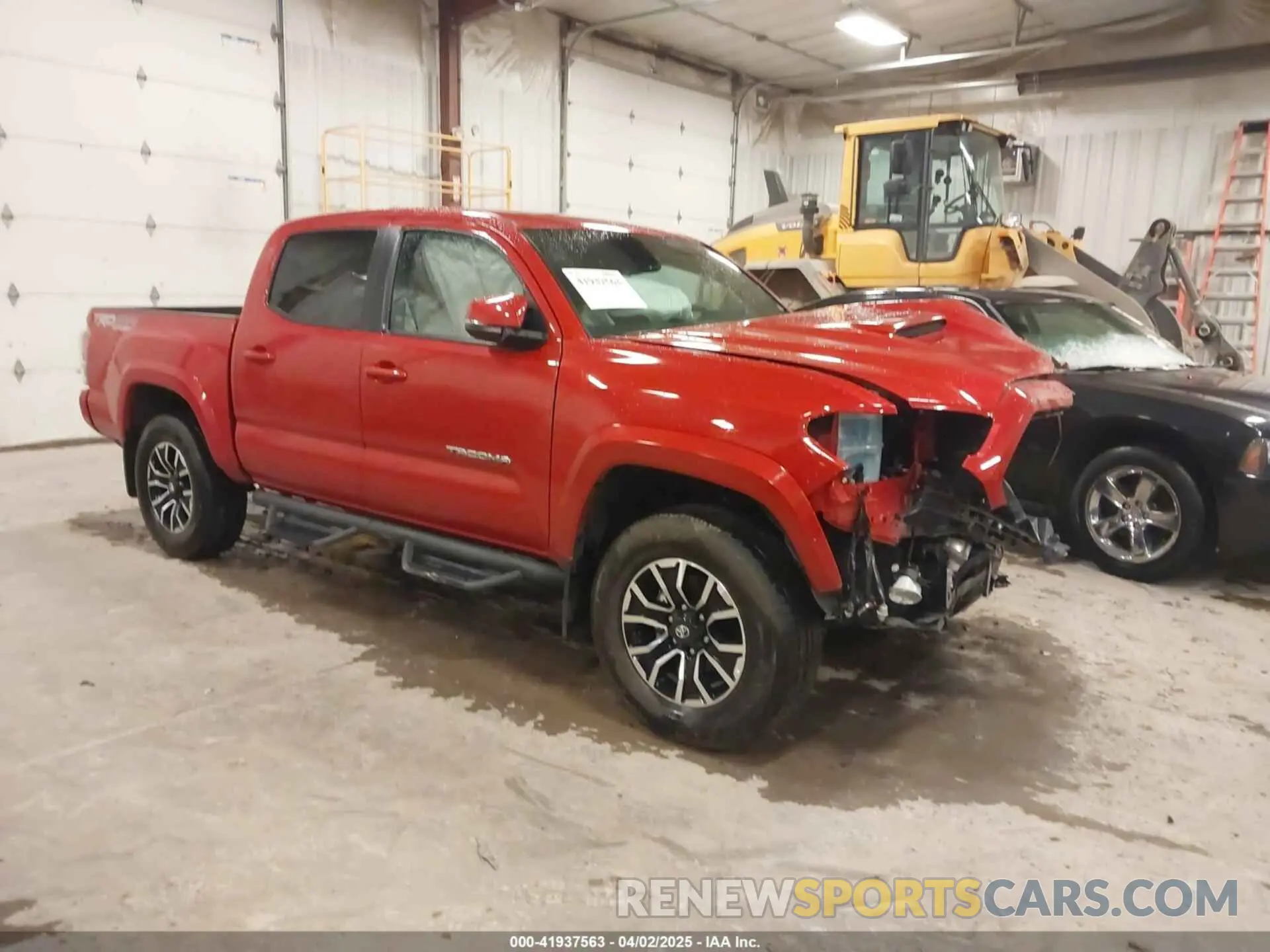 1 fotografías del automóvil dañado 3TMCZ5AN0NM530046 TOYOTA TACOMA 2022
