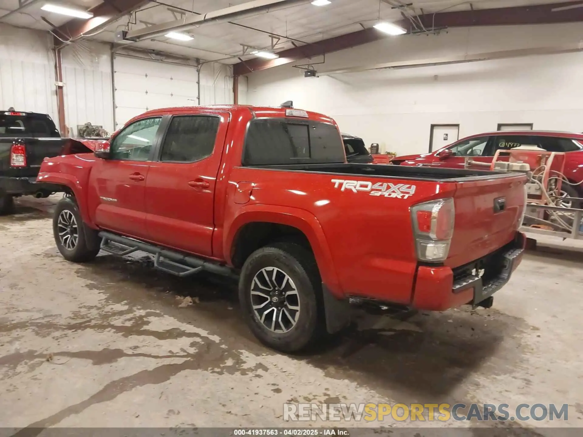 3 fotografías del automóvil dañado 3TMCZ5AN0NM530046 TOYOTA TACOMA 2022