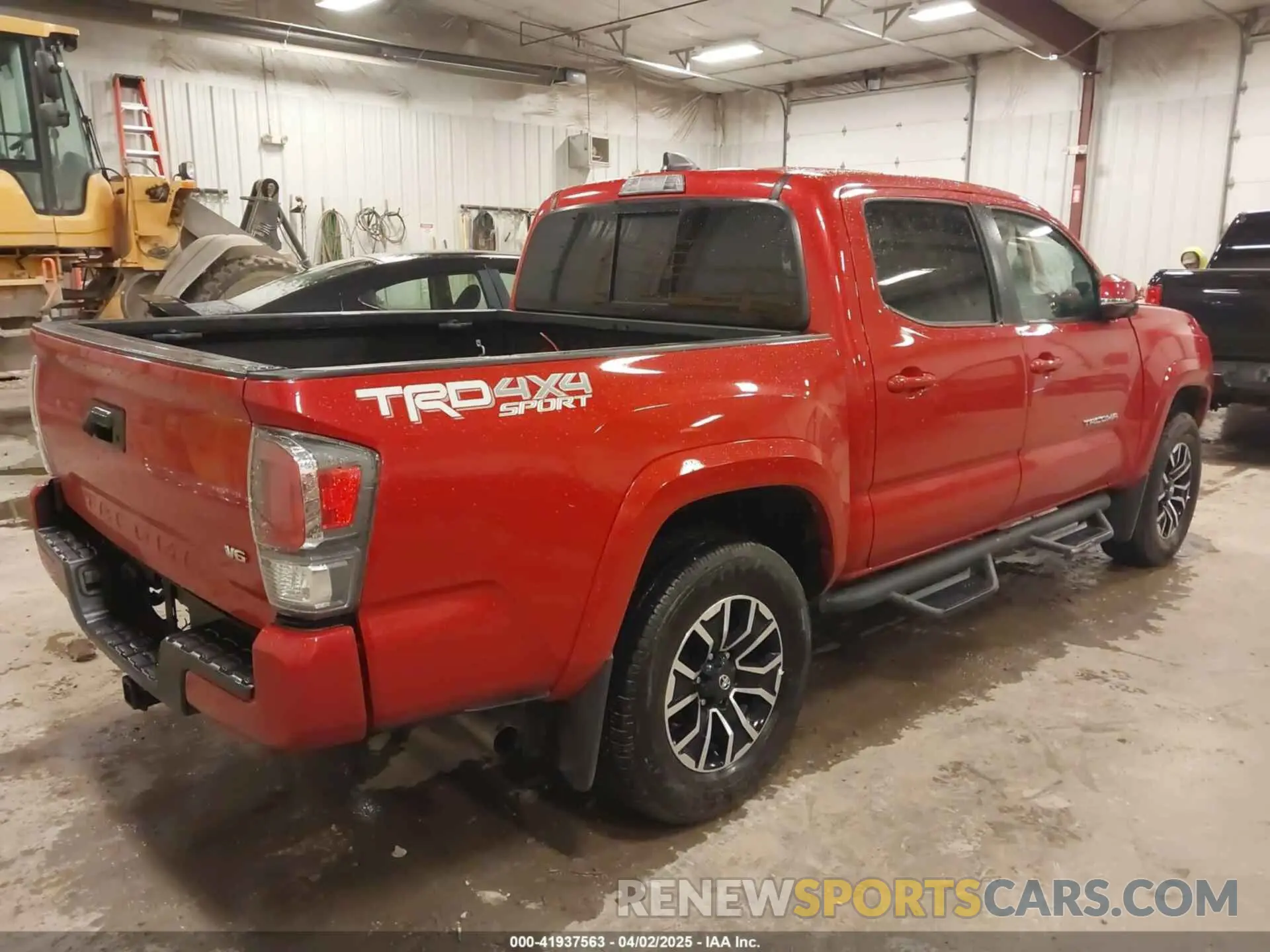 4 fotografías del automóvil dañado 3TMCZ5AN0NM530046 TOYOTA TACOMA 2022