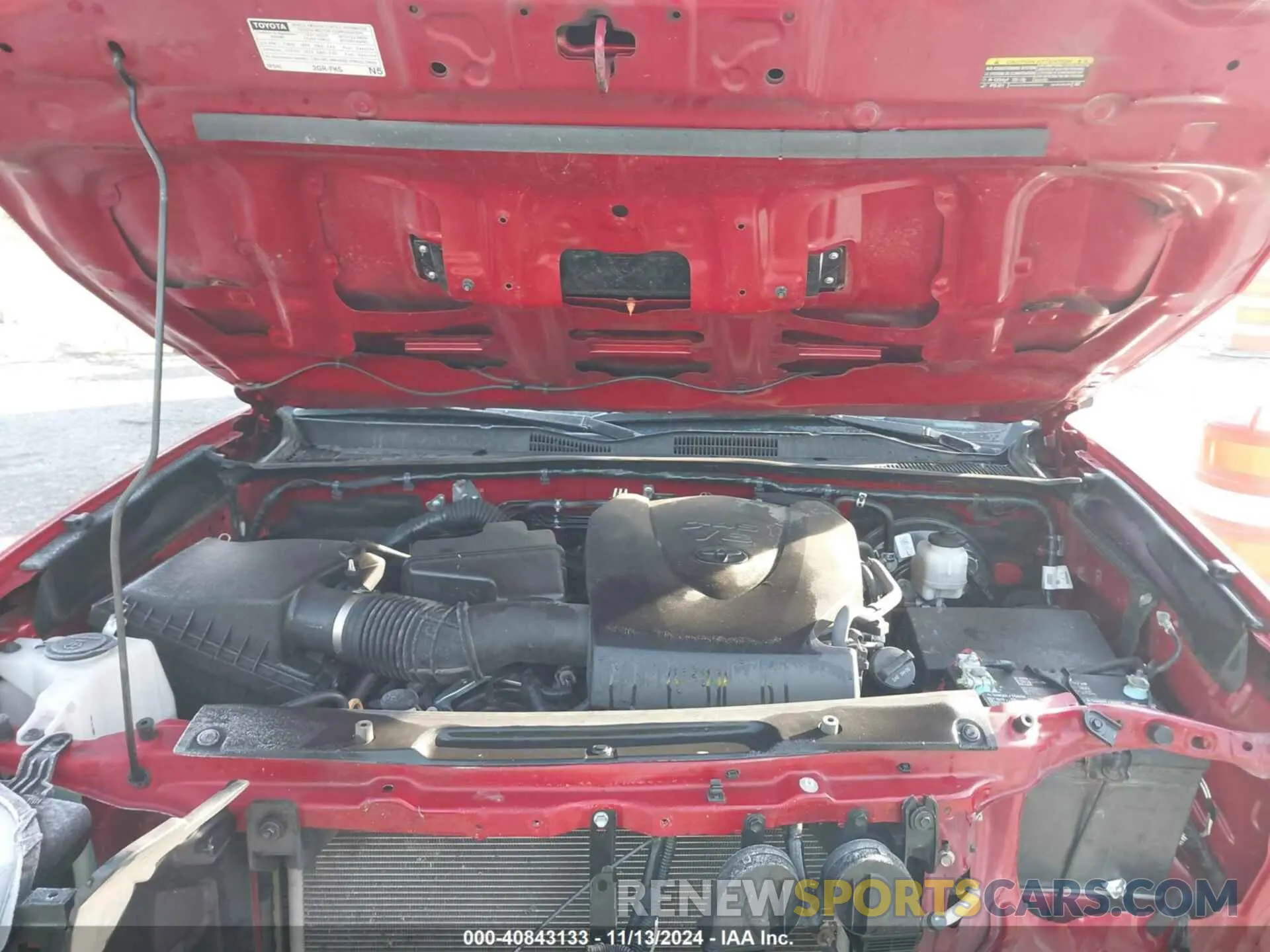 10 fotografías del automóvil dañado 3TMCZ5AN0NM531682 TOYOTA TACOMA 2022