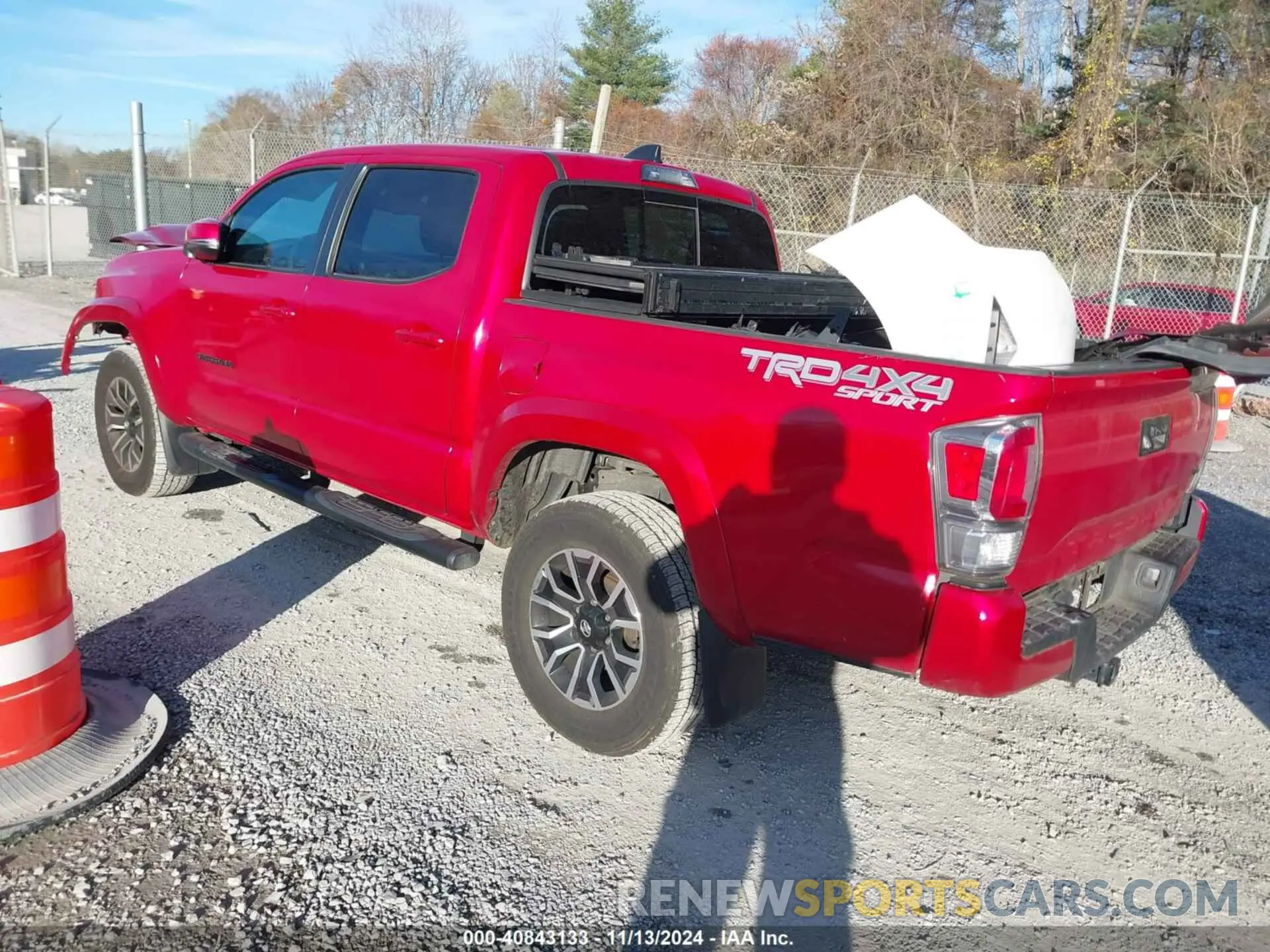 3 fotografías del automóvil dañado 3TMCZ5AN0NM531682 TOYOTA TACOMA 2022
