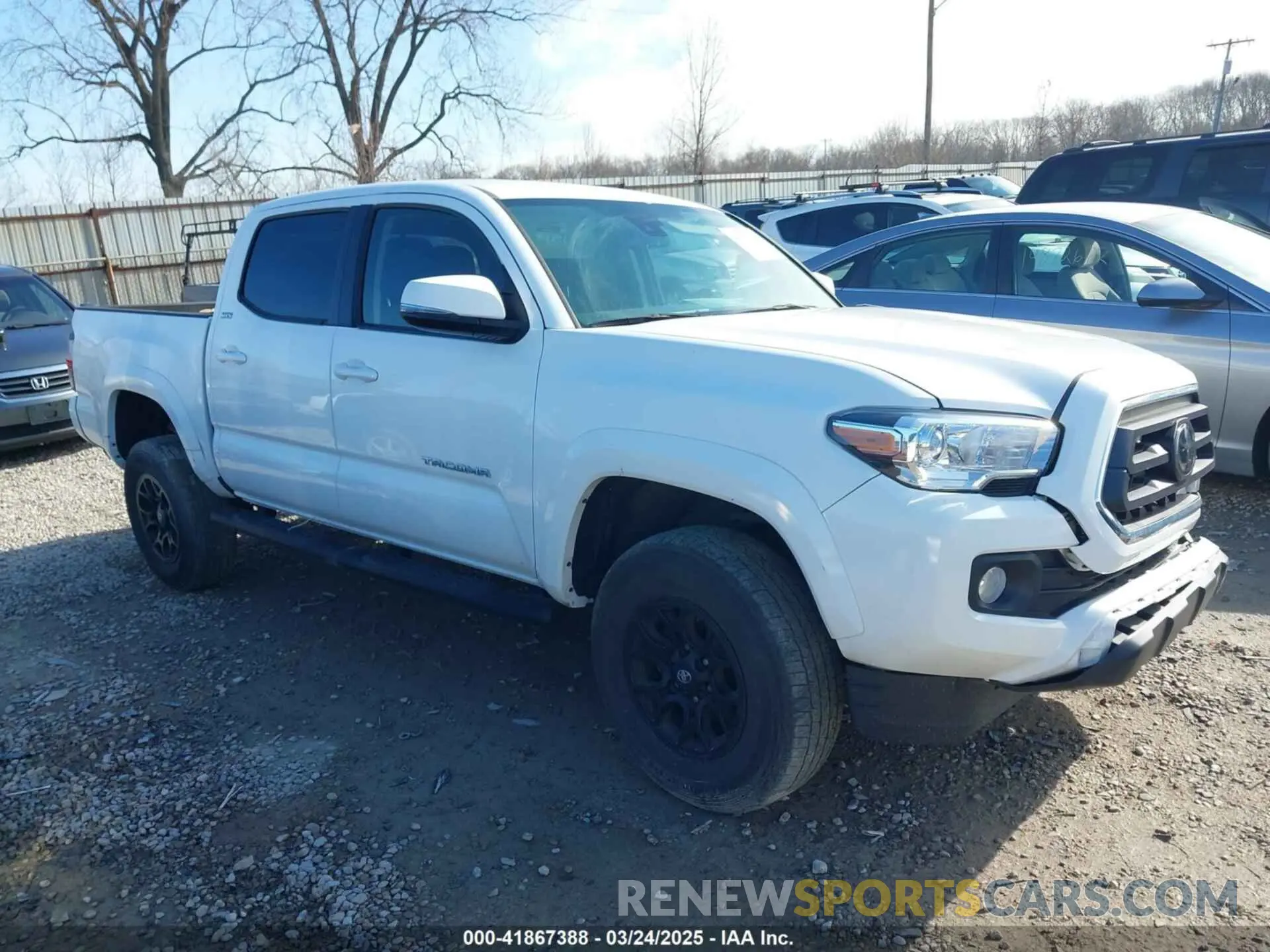 1 fotografías del automóvil dañado 3TMCZ5AN1NM464462 TOYOTA TACOMA 2022