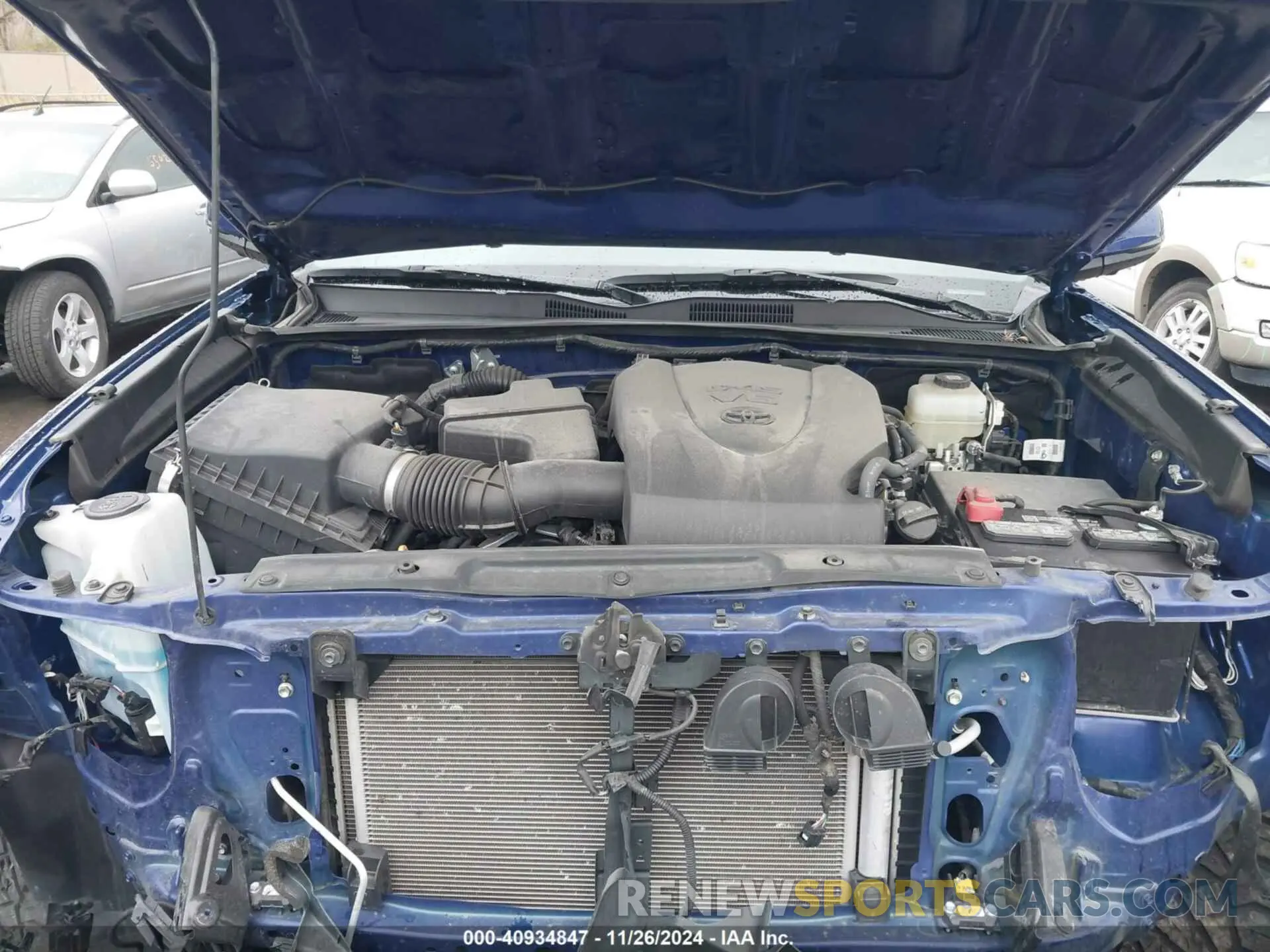 10 fotografías del automóvil dañado 3TMCZ5AN1NM466650 TOYOTA TACOMA 2022