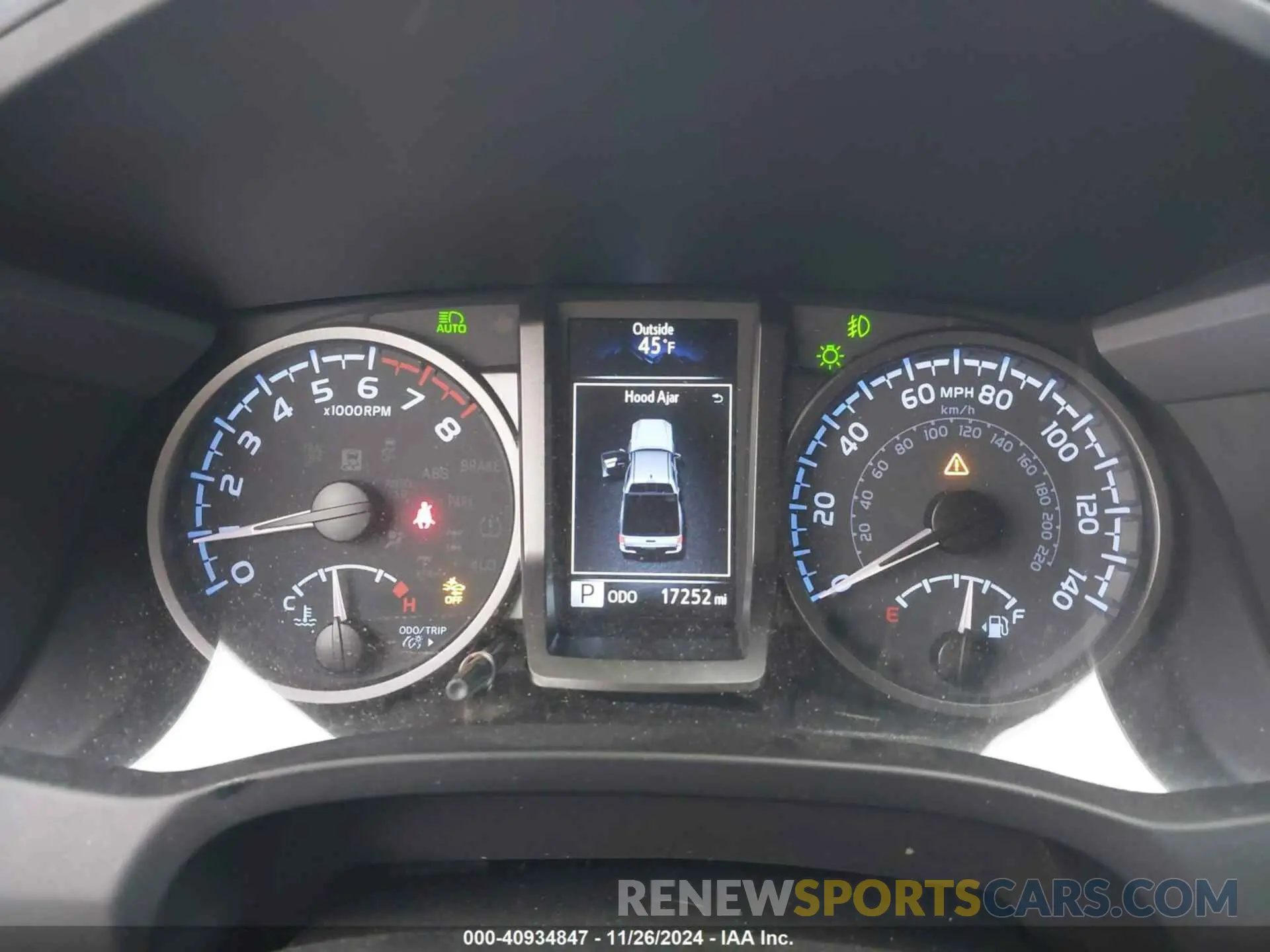 7 fotografías del automóvil dañado 3TMCZ5AN1NM466650 TOYOTA TACOMA 2022