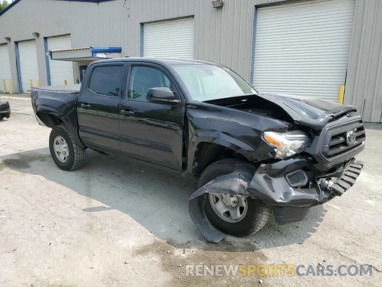 4 fotografías del automóvil dañado 3TMCZ5AN1NM475672 TOYOTA TACOMA 2022