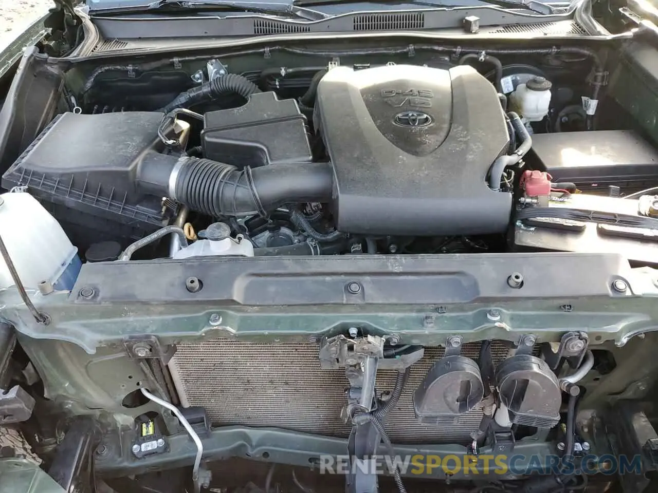 11 fotografías del automóvil dañado 3TMCZ5AN1NM483304 TOYOTA TACOMA 2022