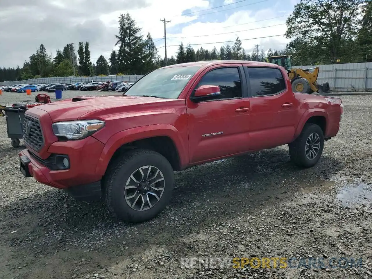 1 fotografías del automóvil dañado 3TMCZ5AN1NM501526 TOYOTA TACOMA 2022