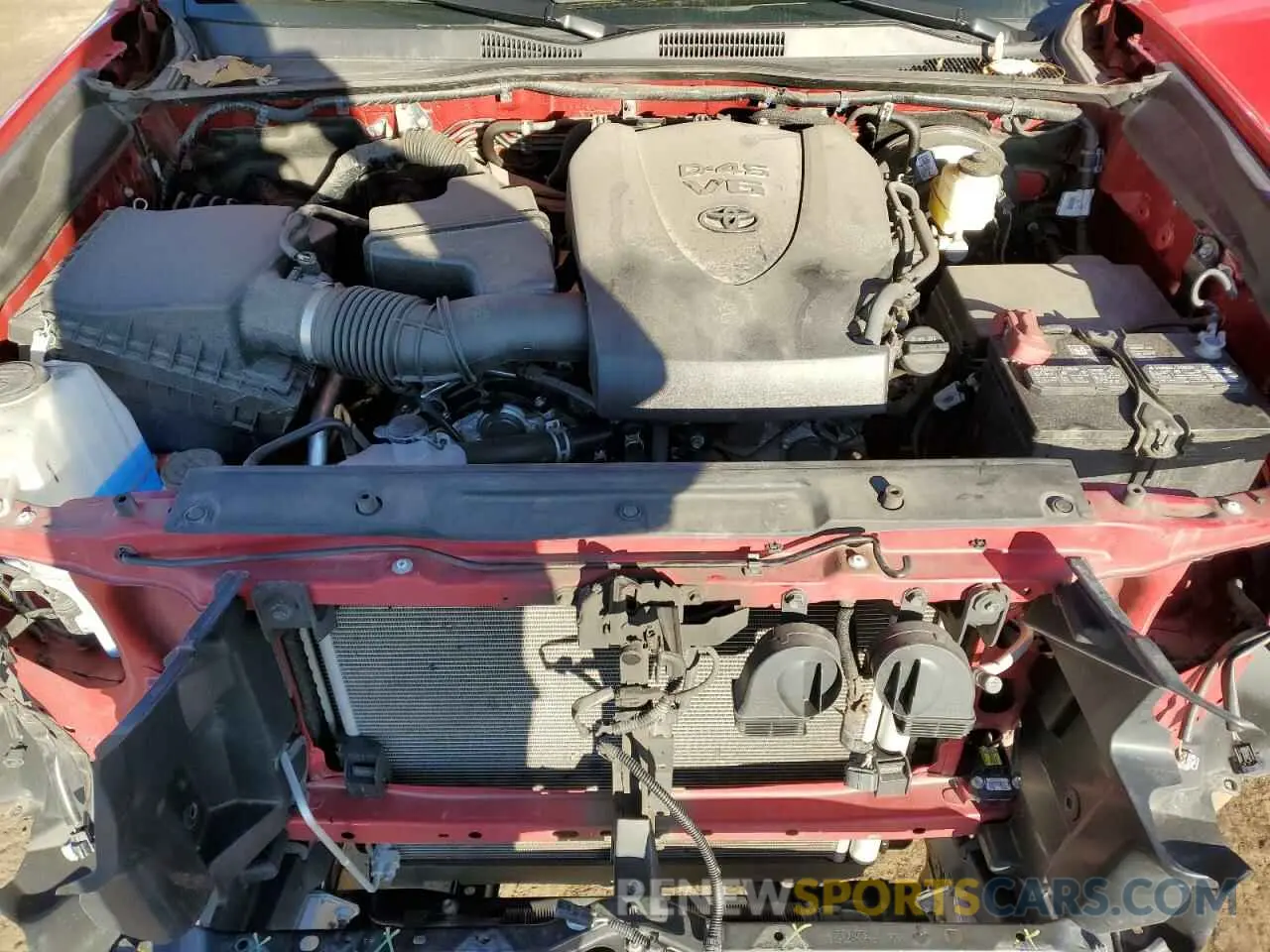 11 fotografías del automóvil dañado 3TMCZ5AN1NM515863 TOYOTA TACOMA 2022