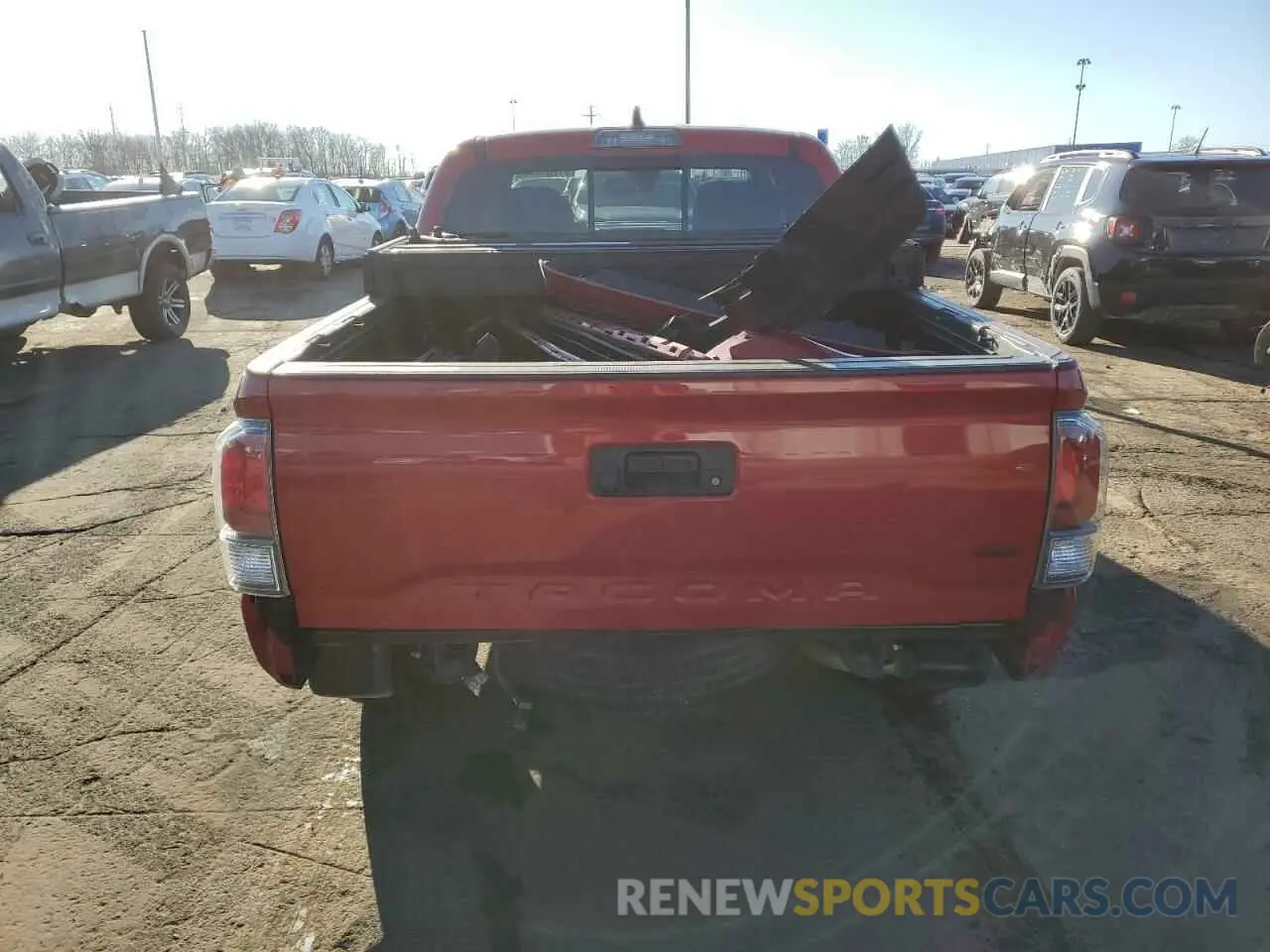 6 fotografías del automóvil dañado 3TMCZ5AN1NM515863 TOYOTA TACOMA 2022