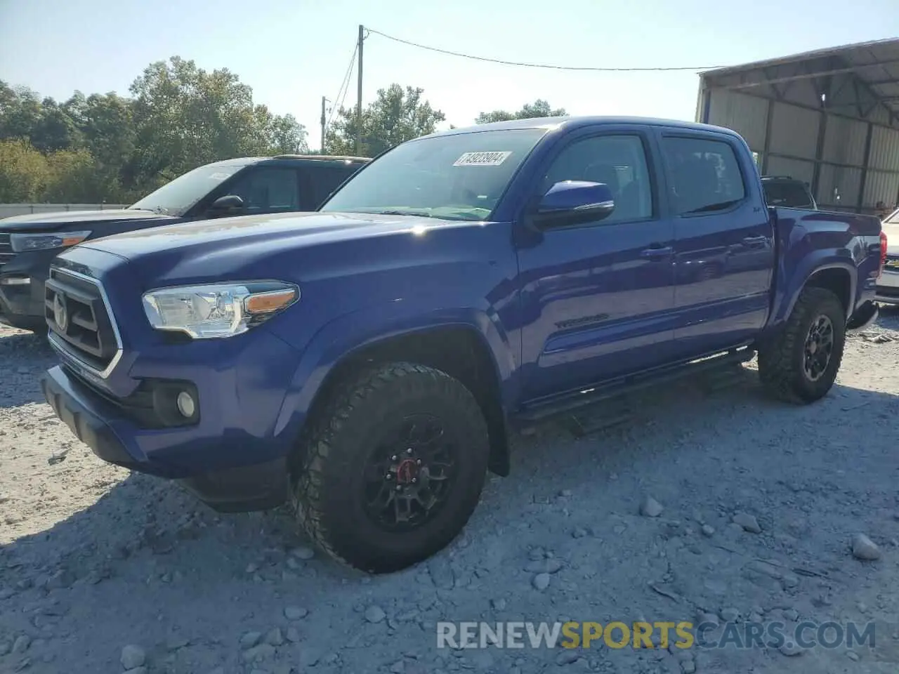 1 fotografías del automóvil dañado 3TMCZ5AN2NM454006 TOYOTA TACOMA 2022
