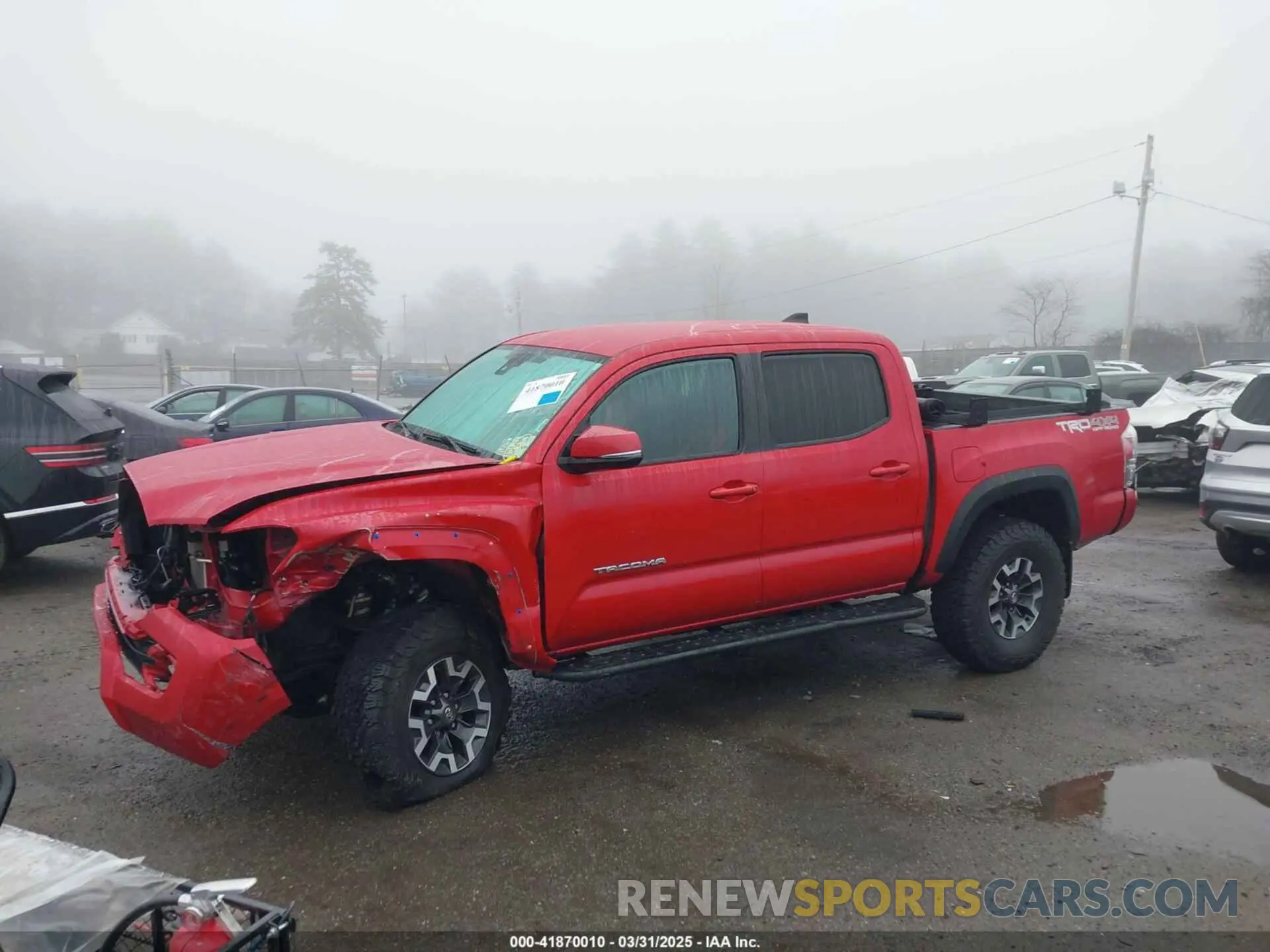 15 fotografías del automóvil dañado 3TMCZ5AN2NM455723 TOYOTA TACOMA 2022