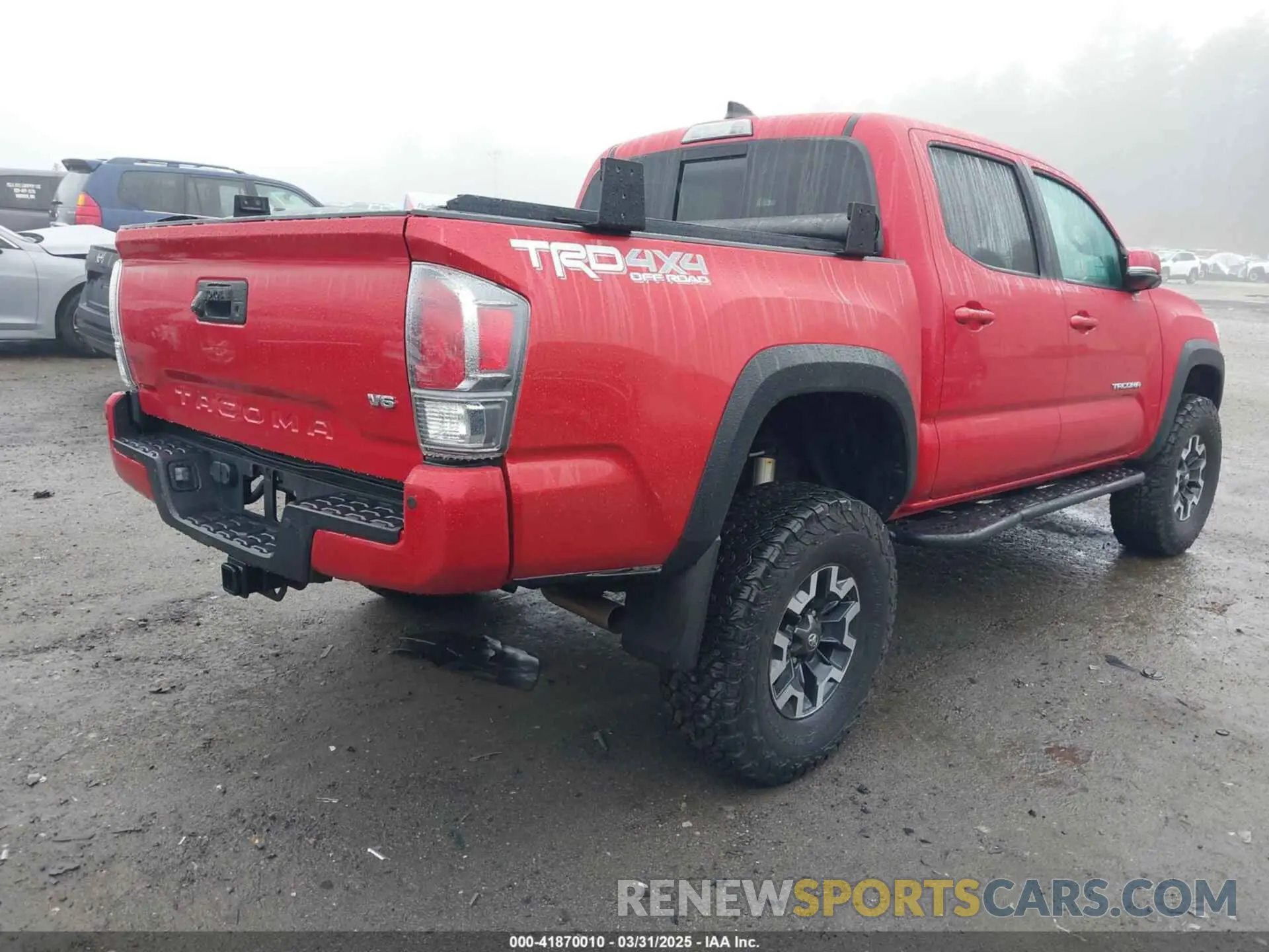 4 fotografías del automóvil dañado 3TMCZ5AN2NM455723 TOYOTA TACOMA 2022
