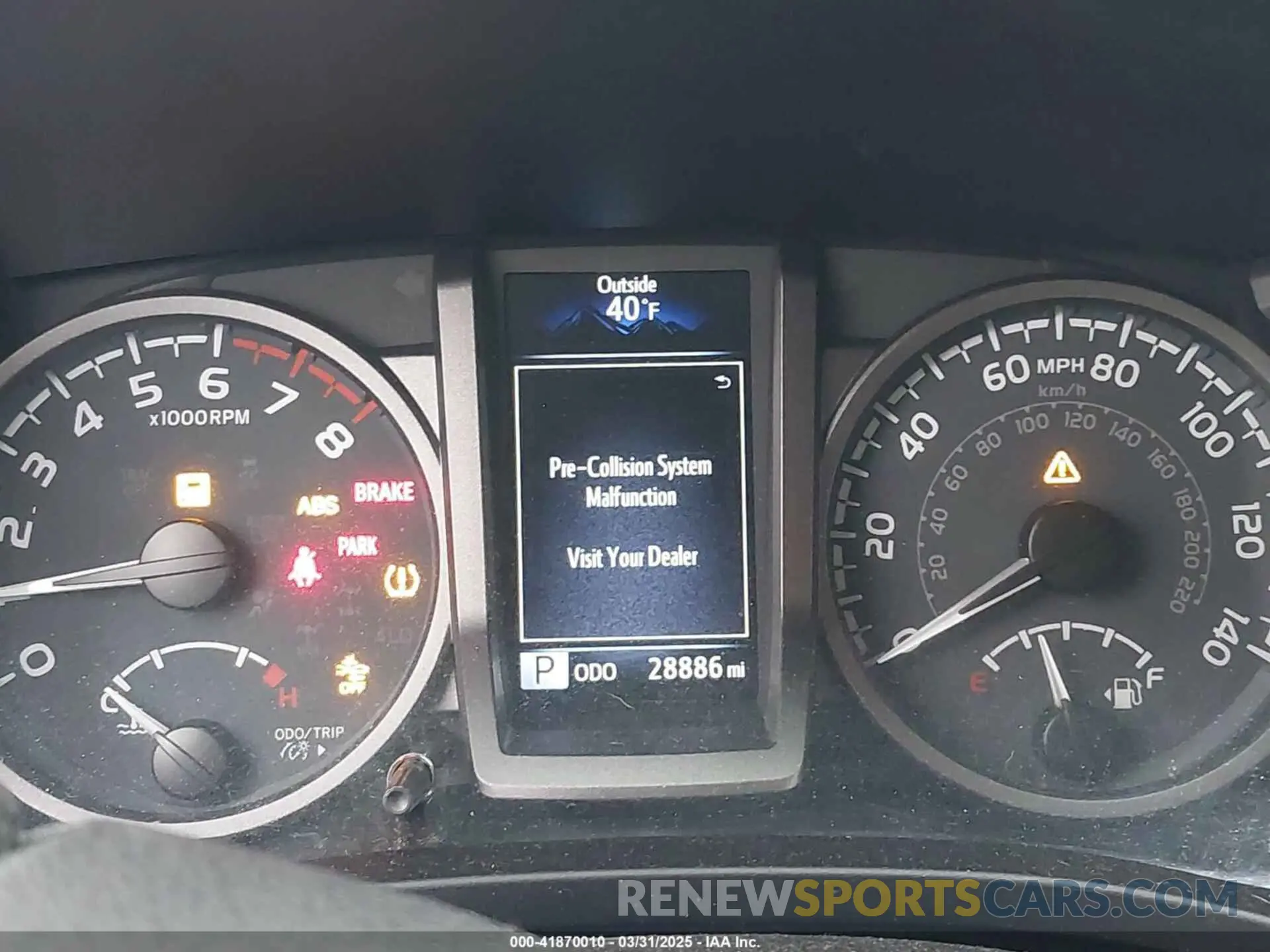 7 fotografías del automóvil dañado 3TMCZ5AN2NM455723 TOYOTA TACOMA 2022