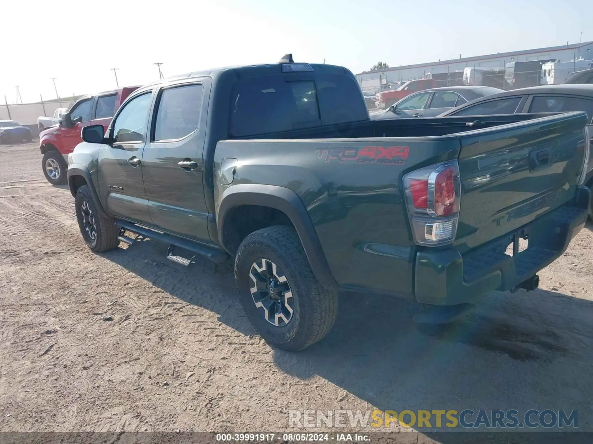 3 fotografías del automóvil dañado 3TMCZ5AN2NM461585 TOYOTA TACOMA 2022