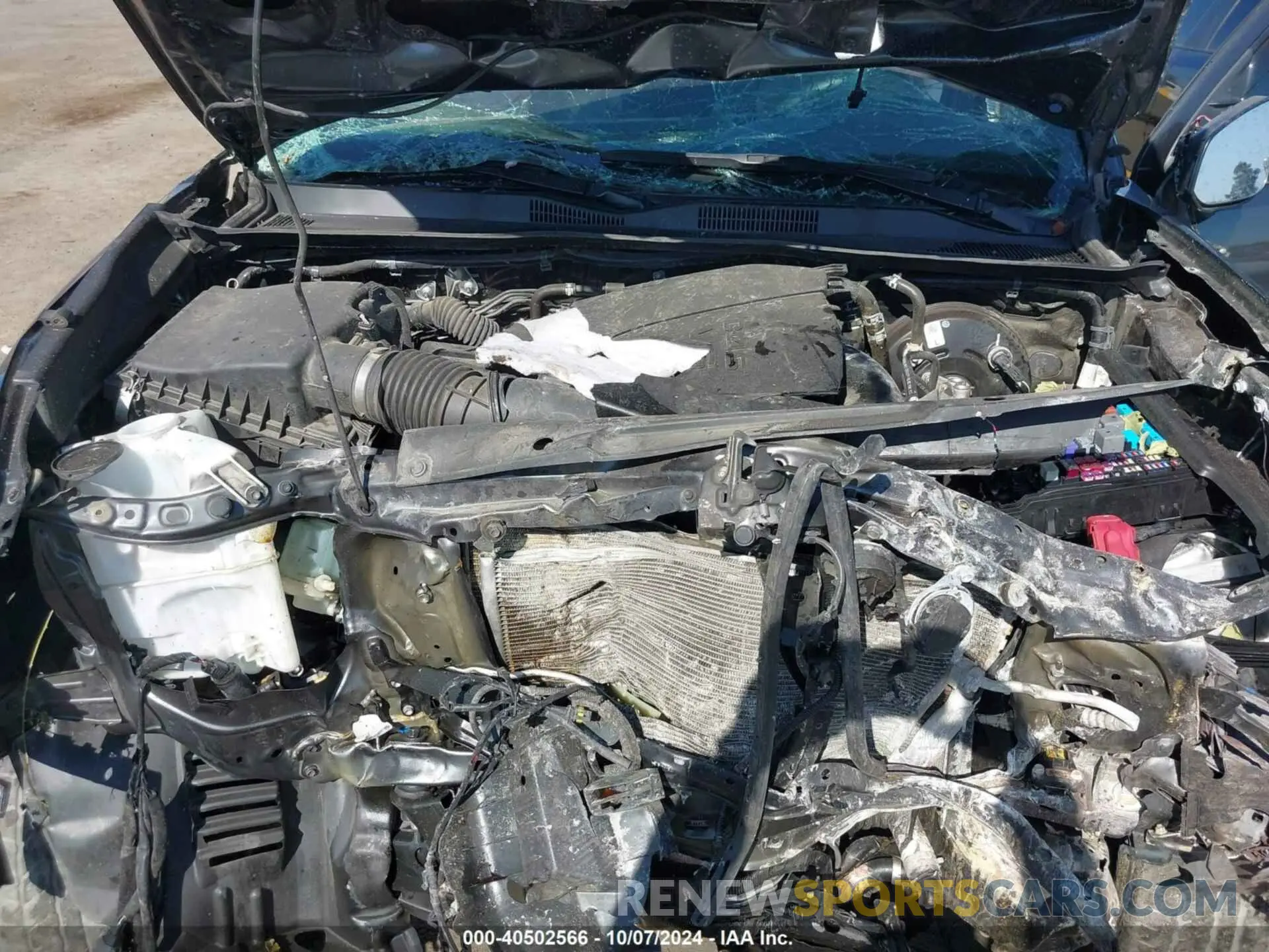 10 fotografías del automóvil dañado 3TMCZ5AN2NM481772 TOYOTA TACOMA 2022
