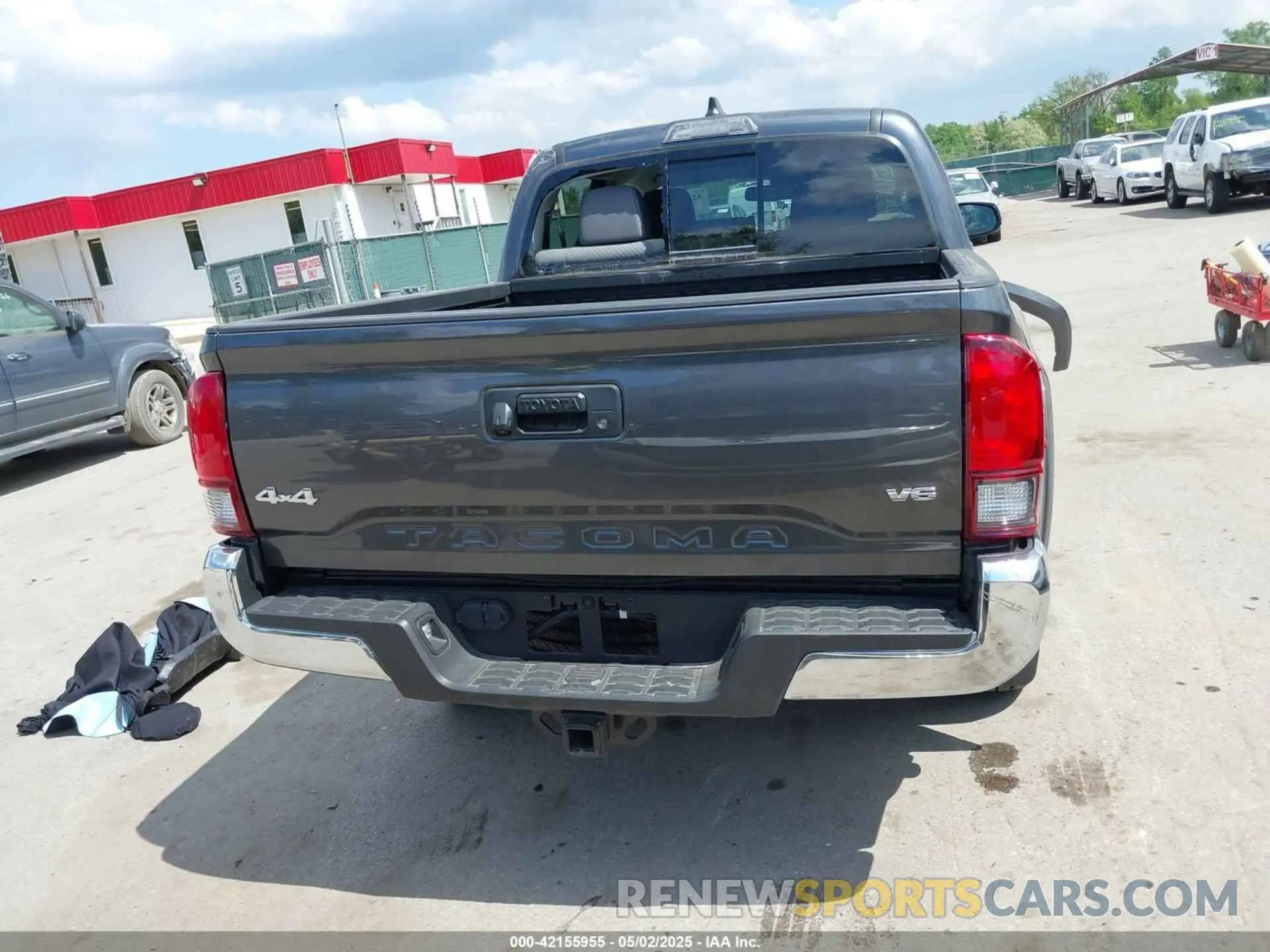 16 fotografías del automóvil dañado 3TMCZ5AN2NM525706 TOYOTA TACOMA 2022