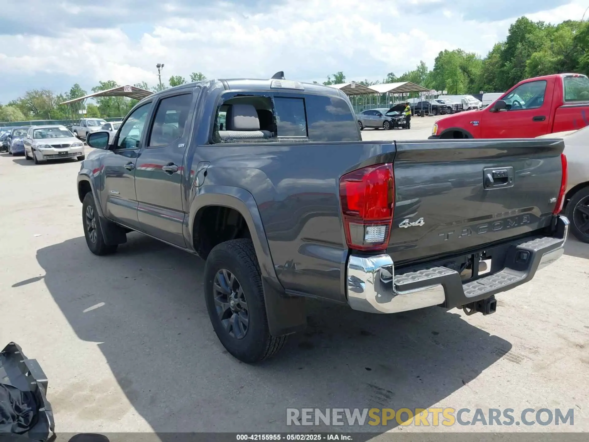 3 fotografías del automóvil dañado 3TMCZ5AN2NM525706 TOYOTA TACOMA 2022
